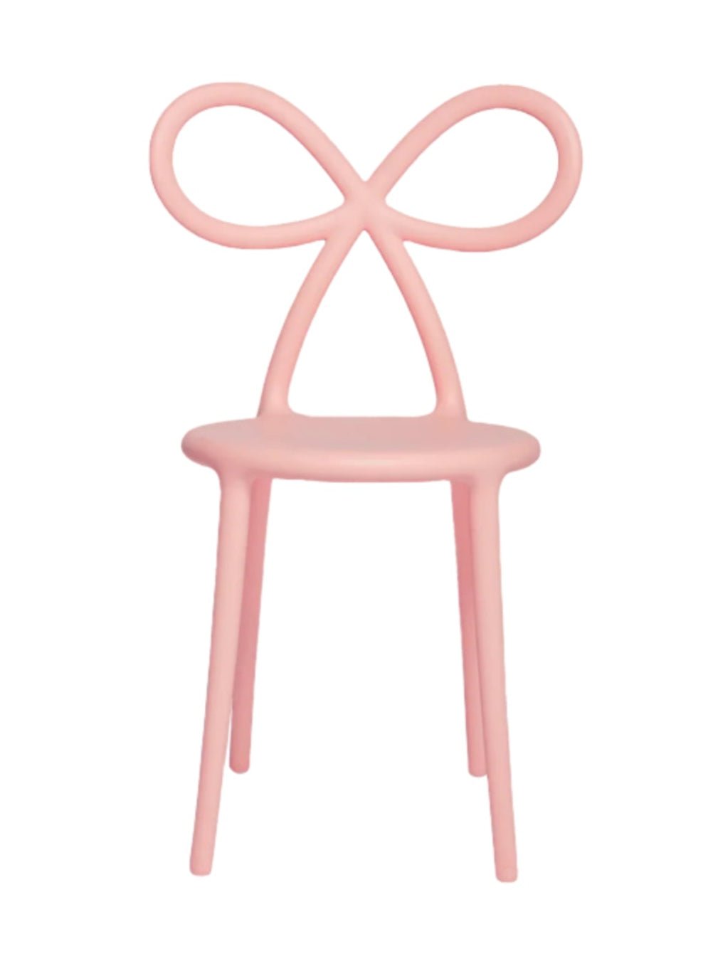 Qeeboo Ribbon Chair Set of 2 - Modern Designer Accent Chairs for Living Room, Bedroom & Office Decor