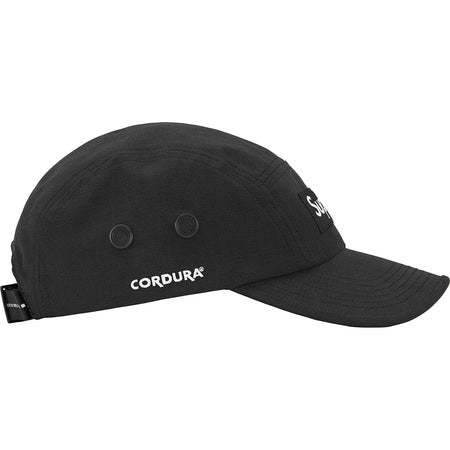 Supreme Brushed Cordura Camp Cap - Black Outdoor Hat for Men & Women - Perfect for Hiking, Camping, and Streetwear Fashion