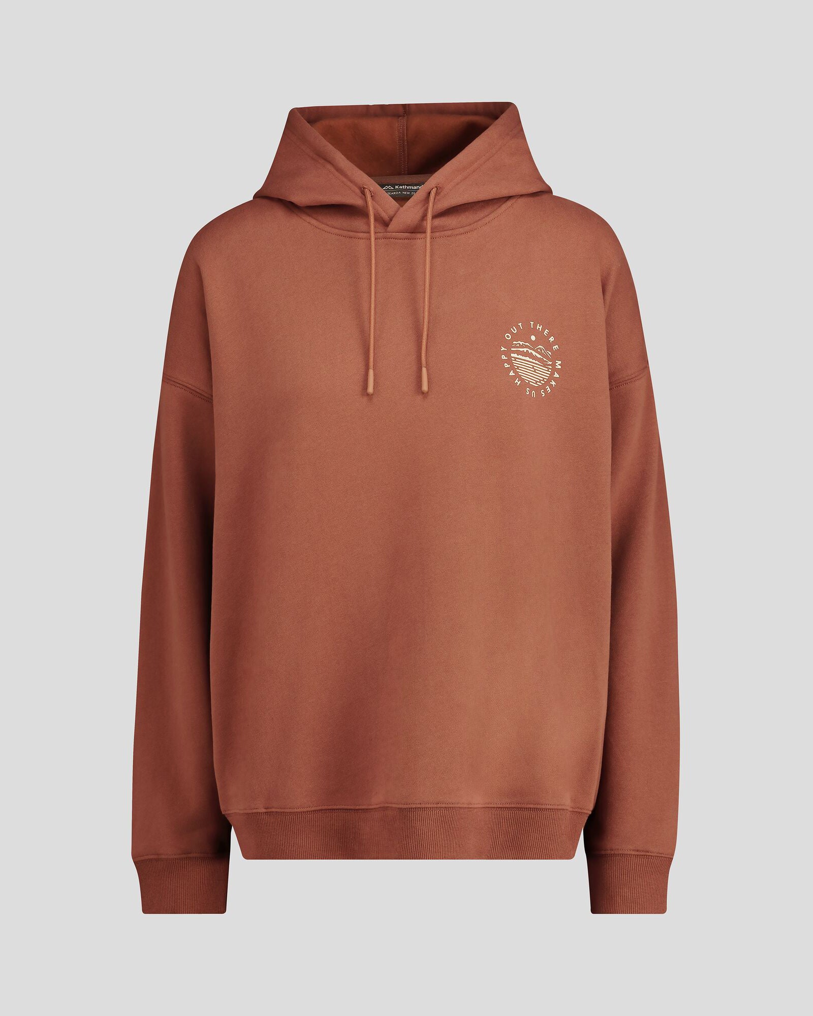 Women's Oversized Logo Slouchy Hoodie - Cozy Fleece Pullover for Casual Wear | Perfect for Lounging, Running Errands & Outdoor Activities