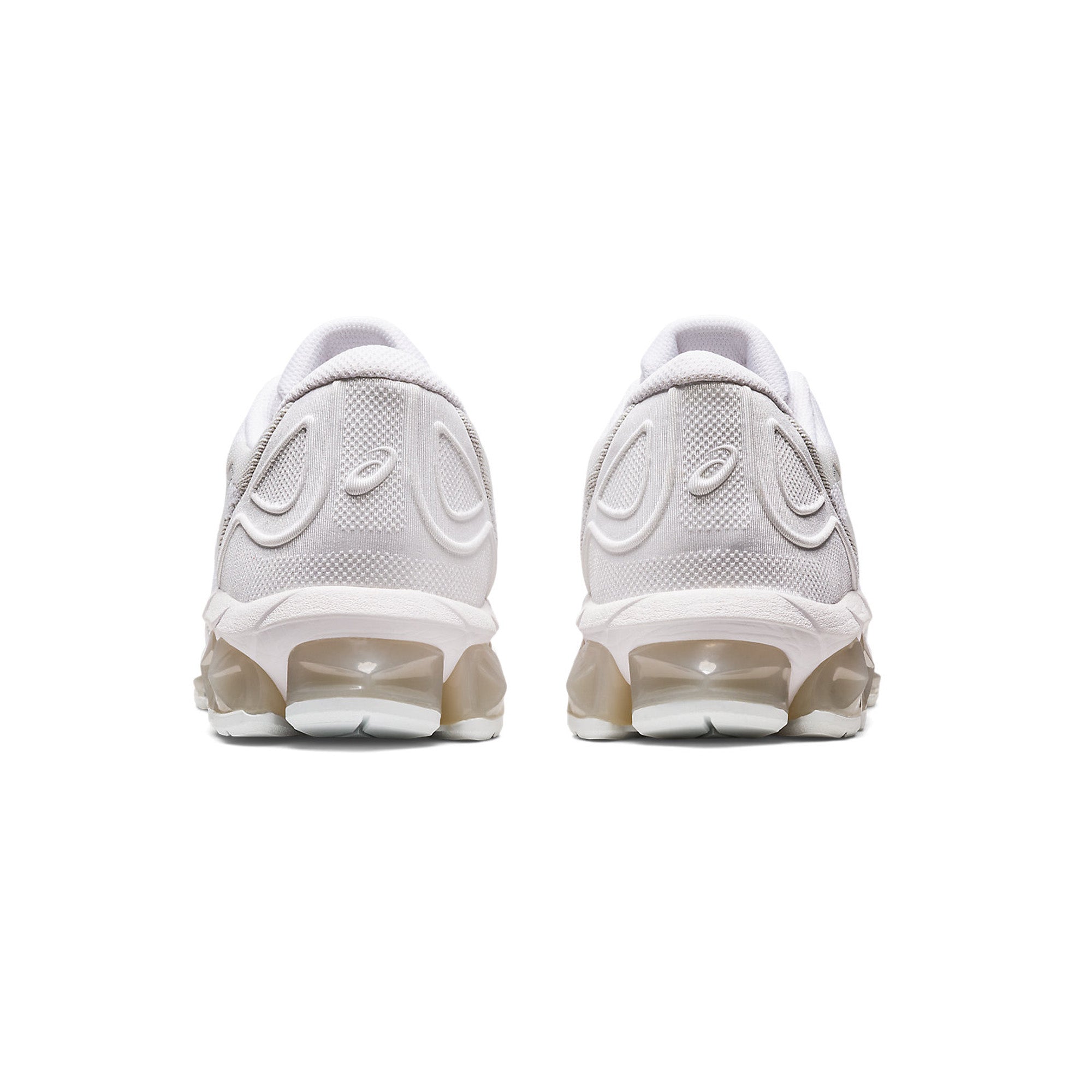ASICS Gel Quantum 360 VII Knit Running Shoes - White/Pure Silver - Cushioned Support for Men & Women - Perfect for Road Running, Gym Workouts & Daily Wear