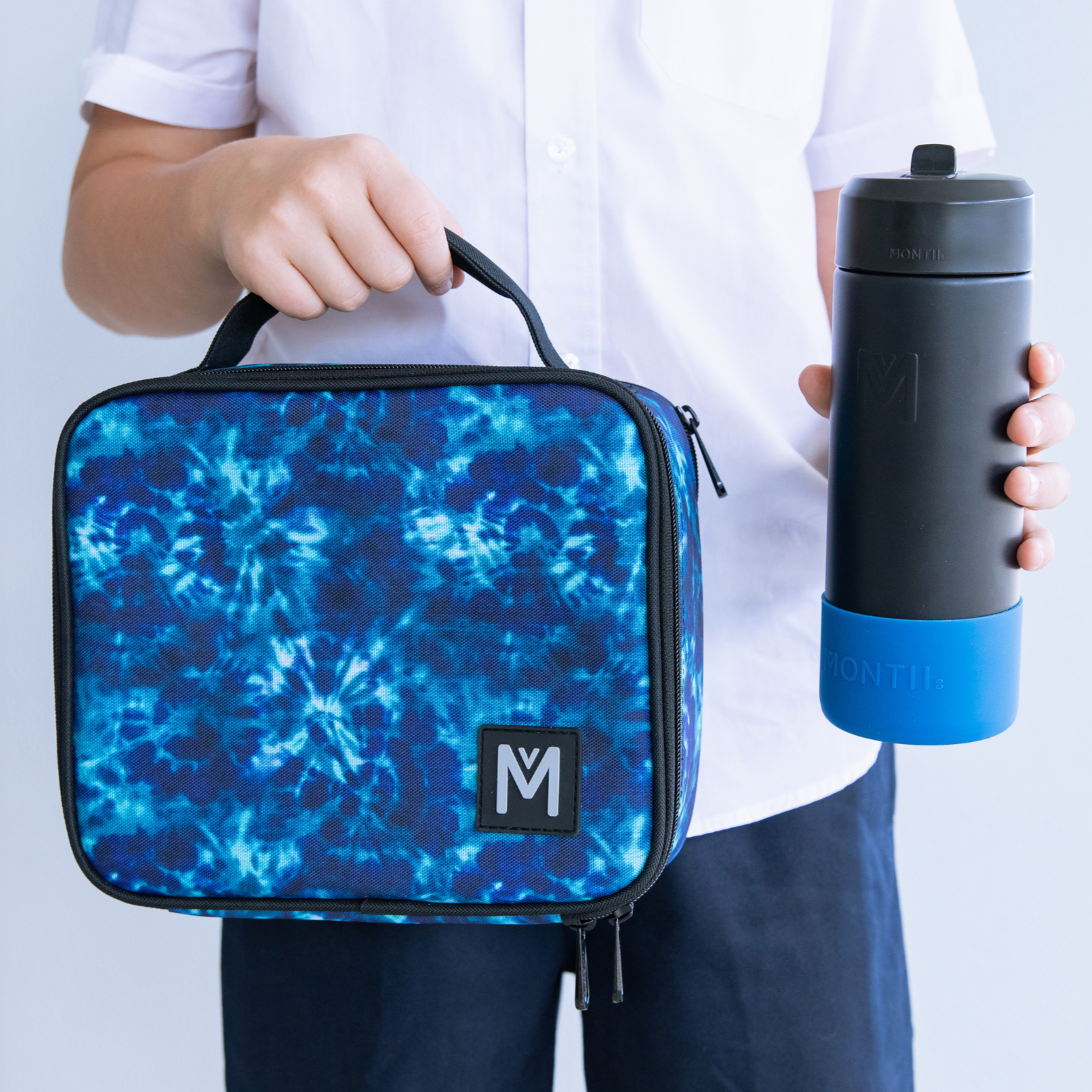 Montii.Co Medium Insulated Lunch Bag - Leakproof & Thermal Food Container for Work, School & Picnics | BPA-Free Cooler Tote for Men & Women | Keep Meals Fresh 4-8 Hours
