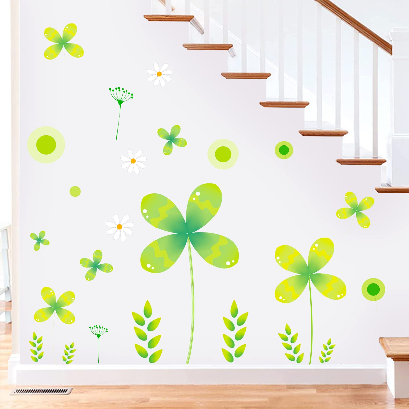 Removable Tropical Leaf Wall Decals - Self-Adhesive Plant Wall Stickers for Bedroom, Nursery, Living Room Decor | Perfect for Boho, Jungle Theme & Kids Room Design