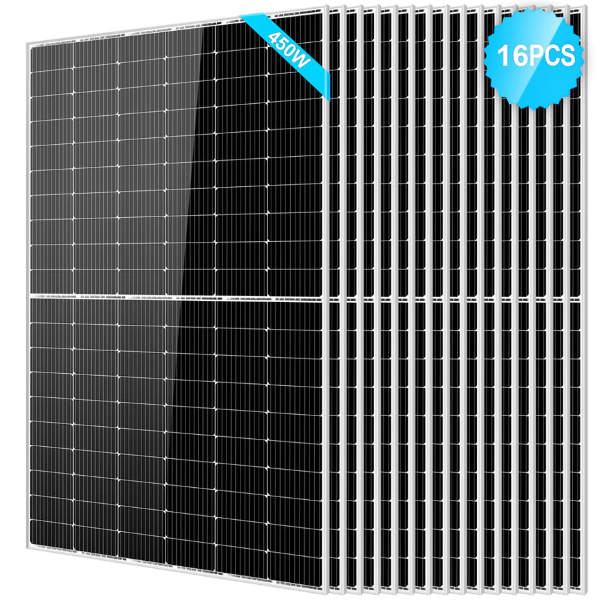 SunGoldPower 450 Watt Monocrystalline Solar Panel - High Efficiency Solar Panel for Home, RV & Off-Grid Power - Perfect for Residential, Camping & Emergency Backup