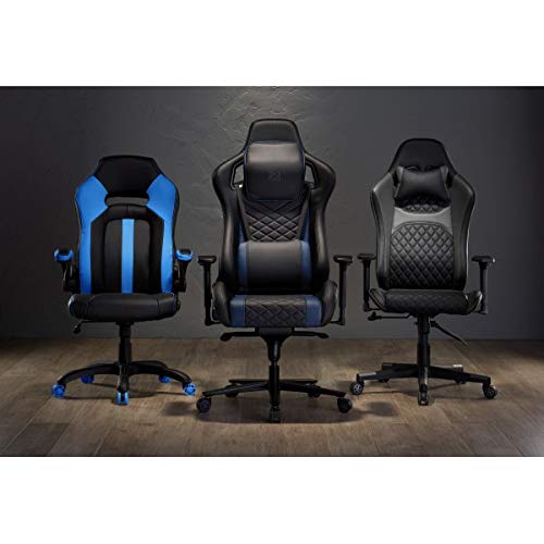 Realspace® High-Back Bonded Leather Gaming Chair - 50