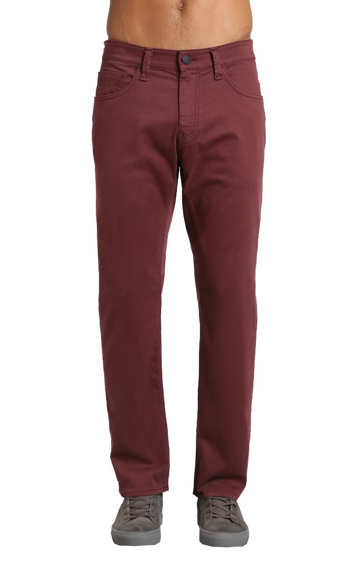 Mavi Zach Men's Regular Rise Straight Leg Pants - Comfortable Casual & Office Wear for Everyday Use
