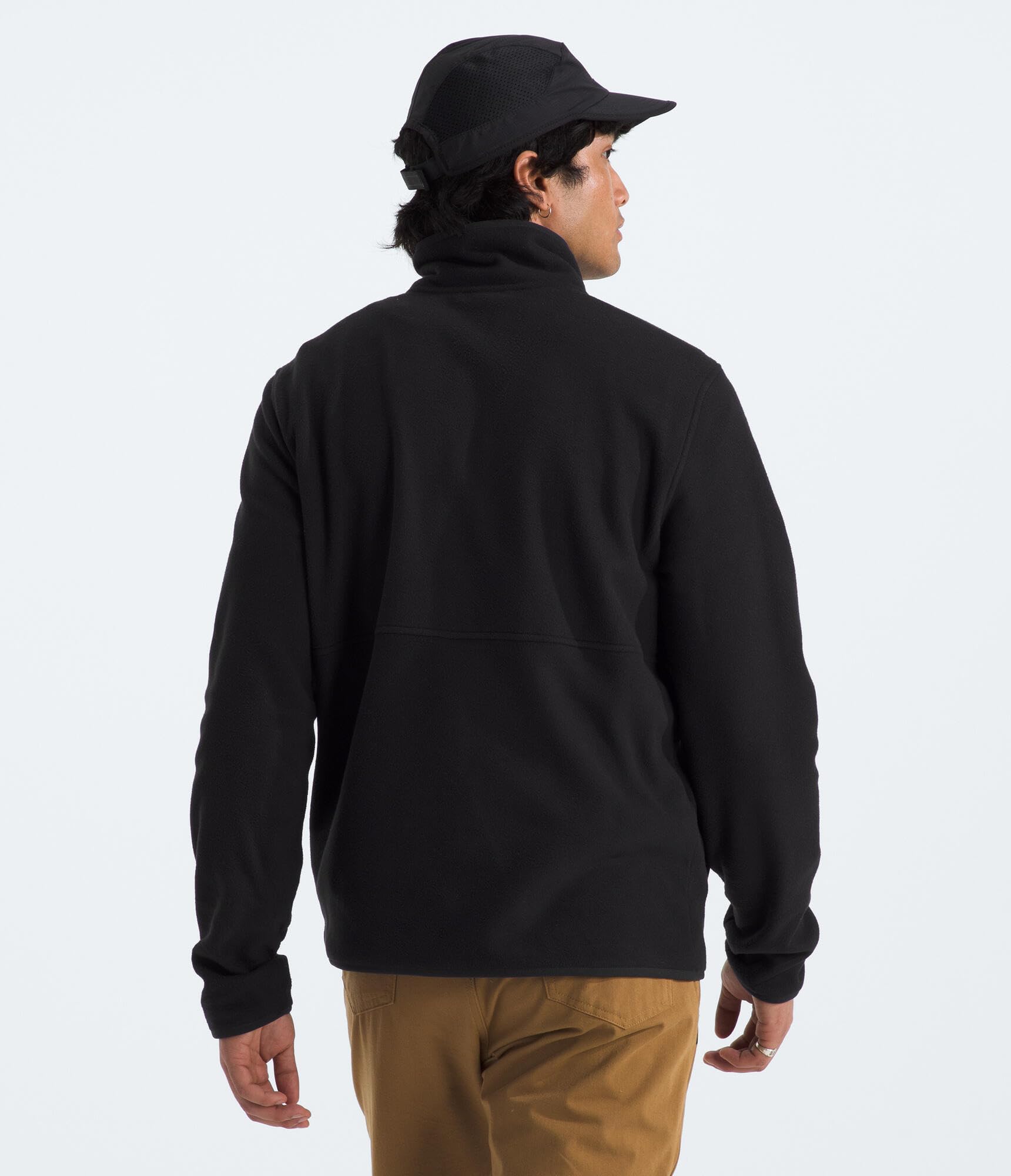 The North Face Men's Glacier Fleece Jacket - Warm Winter Pullover for Hiking, Camping & Outdoor Activities