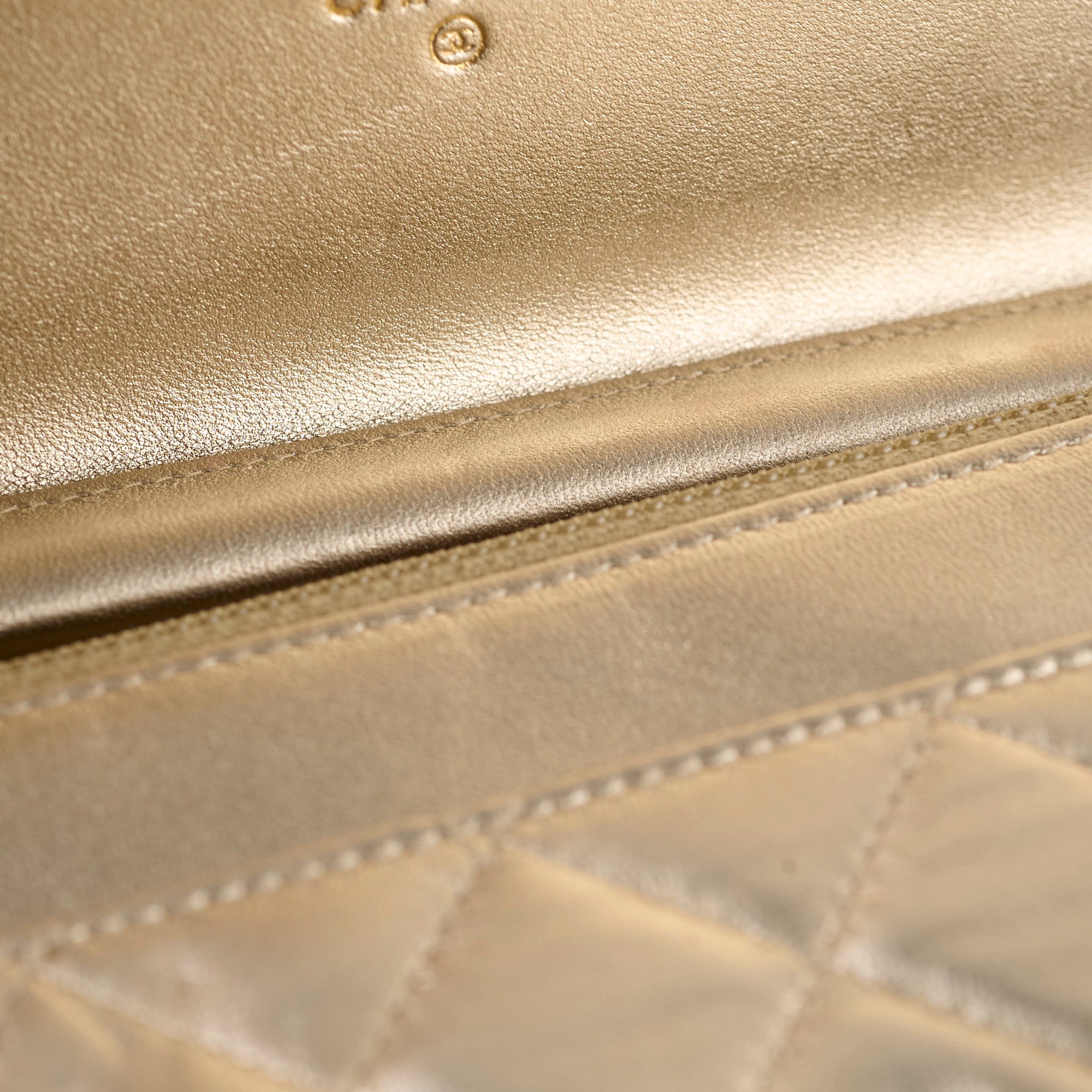 Chanel Metallic Wallet On Chain Gold - Luxury Crossbody Bag for Women, Perfect for Parties, Date Nights & Special Occasions