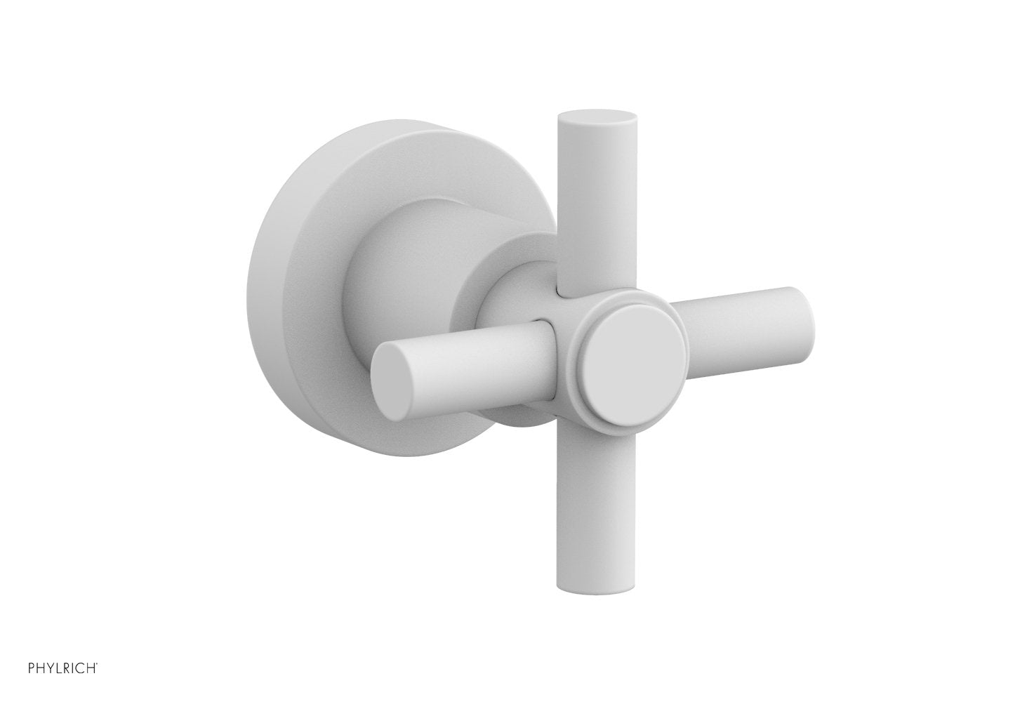 BASIC Volume Control Diverter Trim - Tubular Cross Handle D2PV134A for Bathroom & Shower Faucet Installation | Perfect for Home Renovation & Plumbing Projects