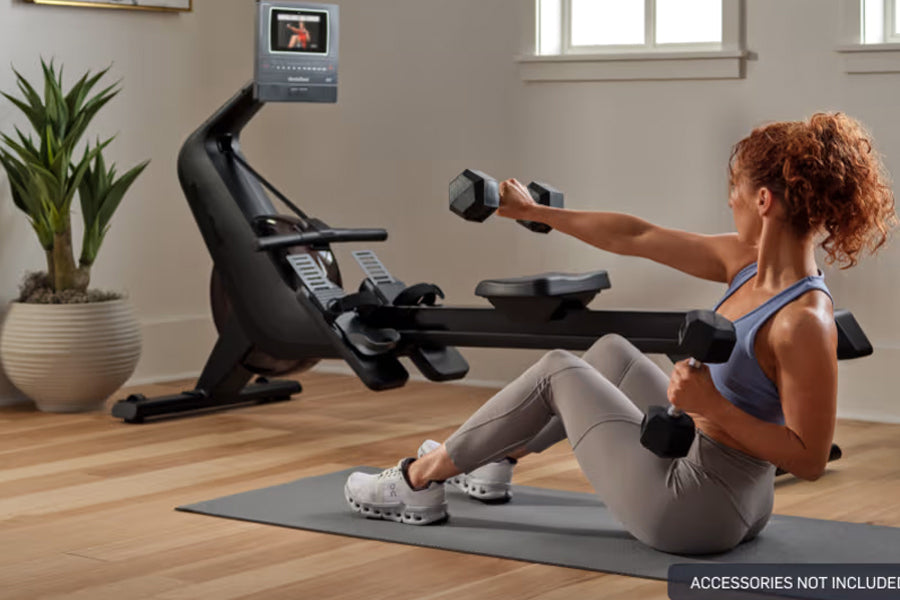 NordicTrack RW600 Rowing Machine - Premium Home Fitness Equipment for Full-Body Workout | Perfect for Cardio Training, Weight Loss & Home Gym Use