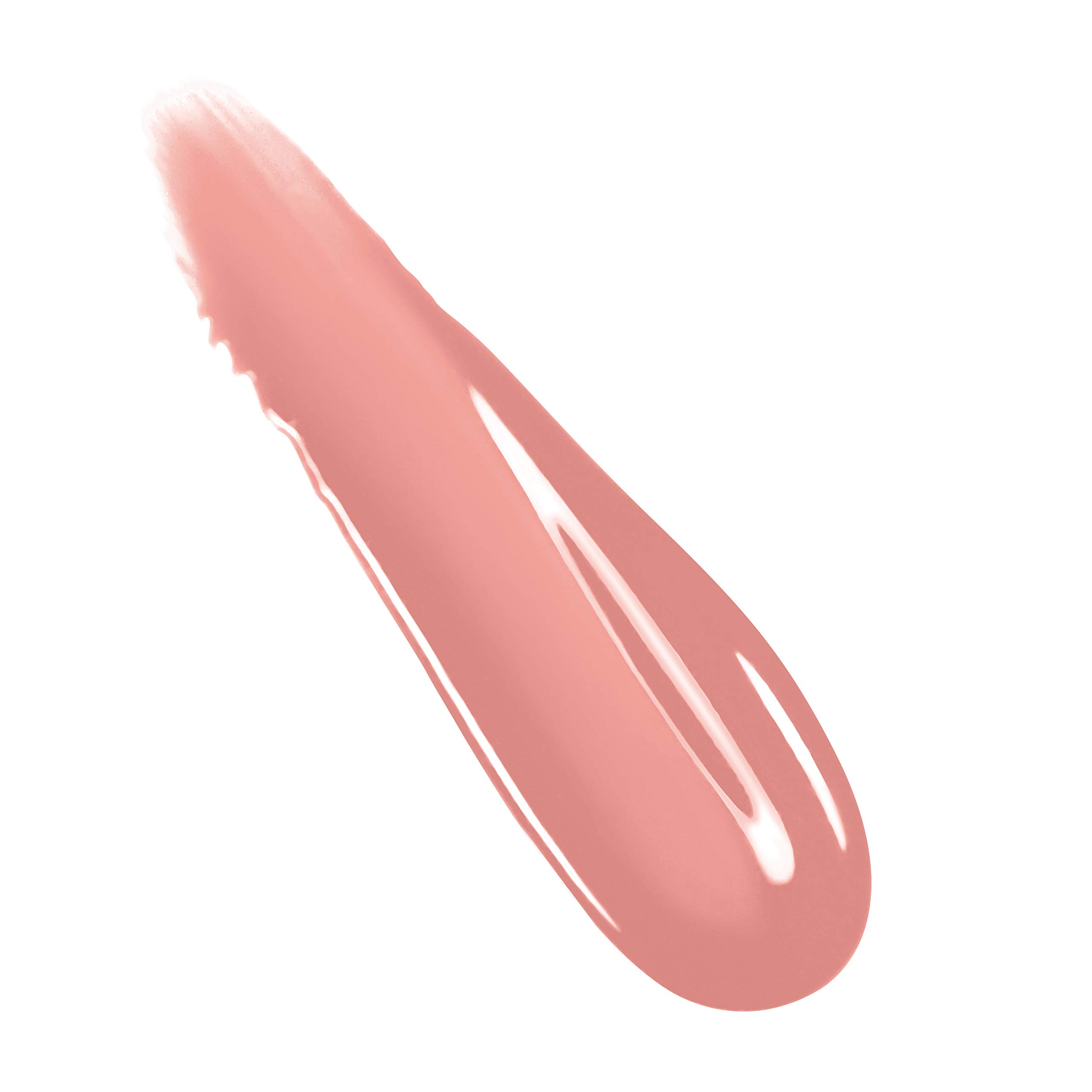Rimmel Stay Glossy 6HR Long Lasting Lip Gloss - Bare Minimum Nude Shade, 0.18 Fl Oz (Pack of 2) - Hydrating Non-Sticky Lip Gloss for Everyday Wear & Night Out Makeup