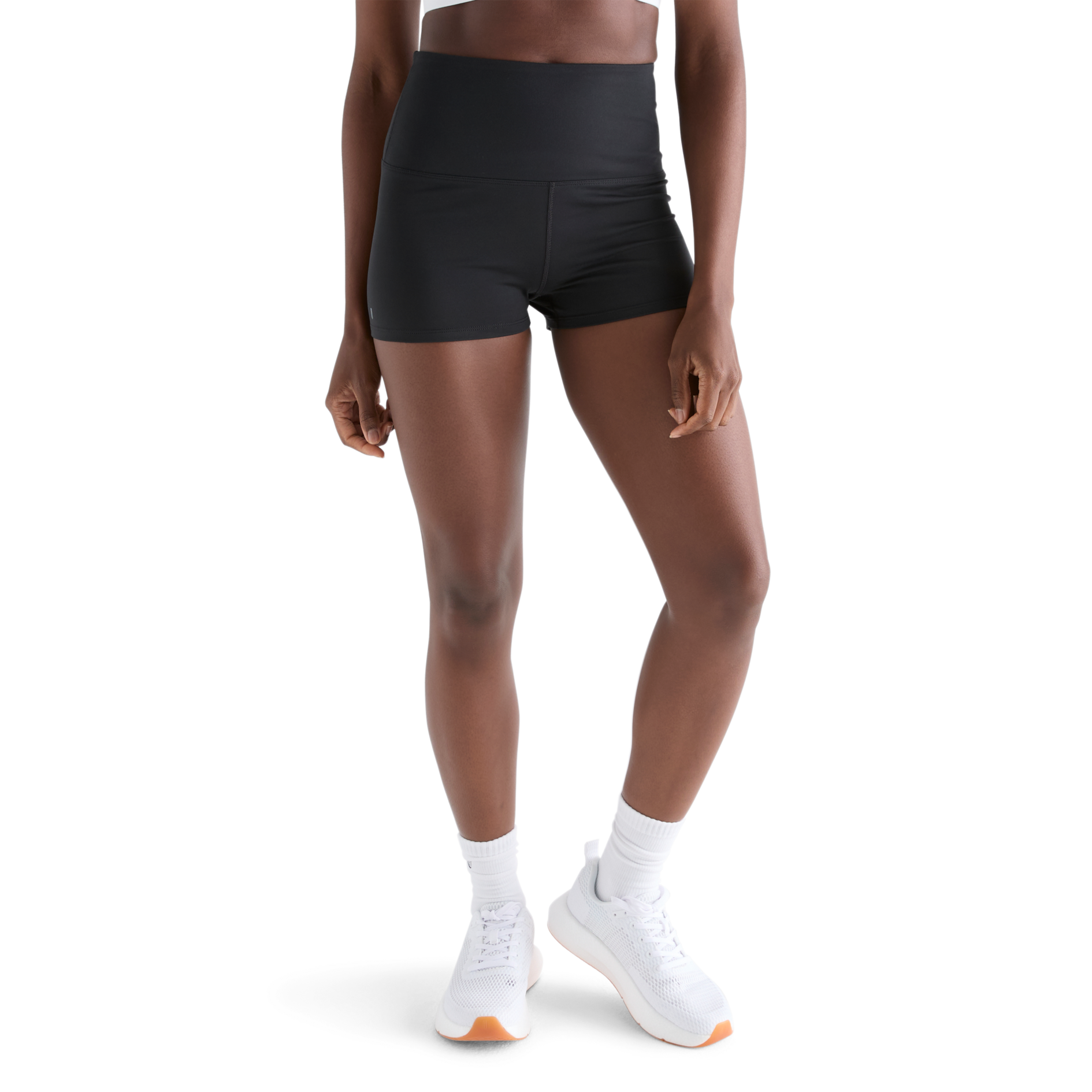 Women's High Waist Matte Shorts - Comfortable & Stylish Workout Shorts for Yoga, Running, and Gym