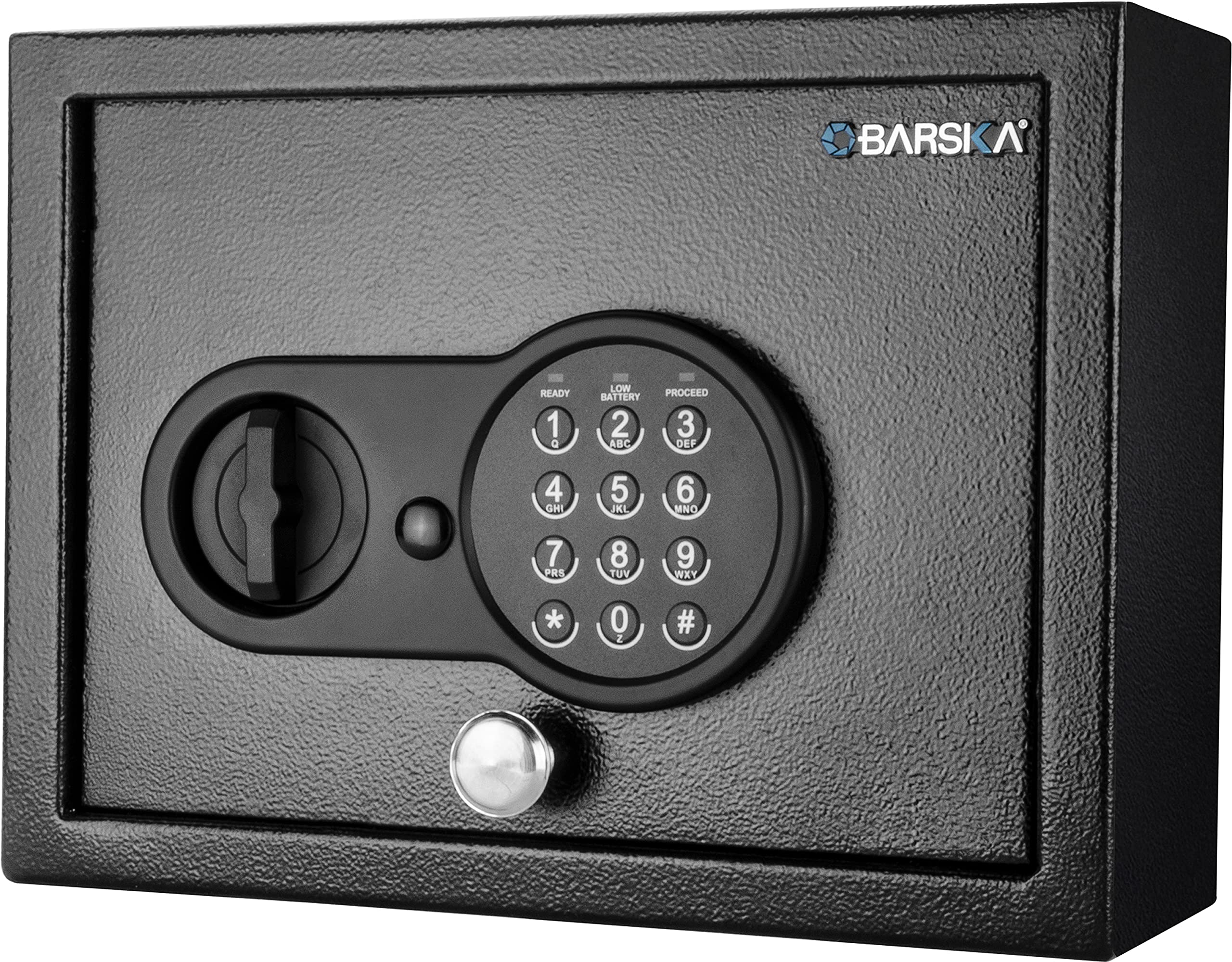 Barska AX13762 Top Opening Keypad Security Home Drawer Safe - Digital Lock Box for Jewelry, Cash & Documents - Secure Storage for Bedroom, Office or Closet