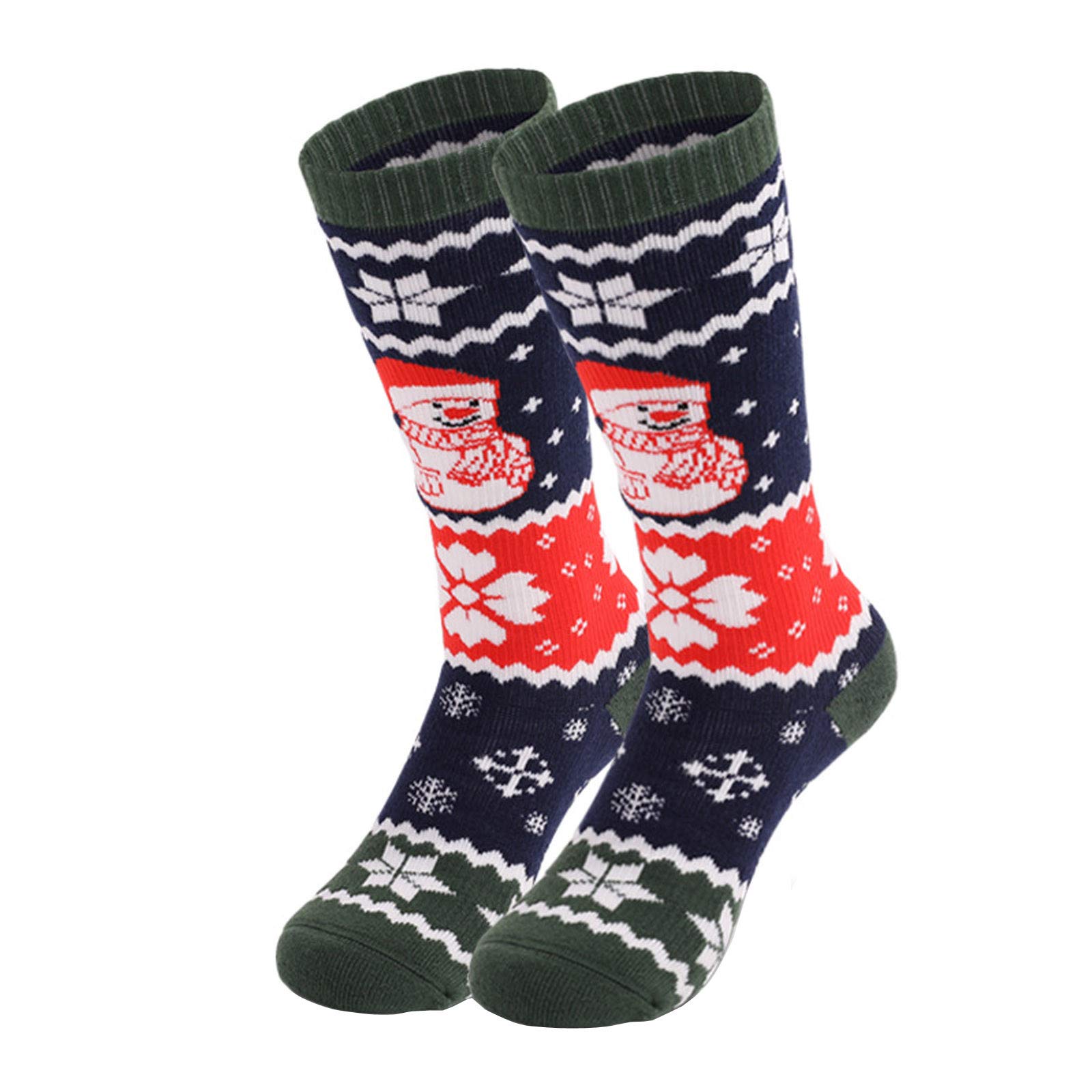 FORESTIME Kids Ski Socks - Thermal Winter Snow Socks for Boys & Girls, Warm Hiking Mountaineering Socks, Non-Slip Cushioned Athletic Socks - Perfect for Skiing, Snowboarding & Outdoor Winter Sports - Great Christmas Gift Idea