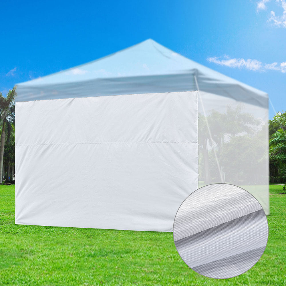 InstaHibit 10x10 Canopy Tent Sidewall - Waterproof & UV Resistant - 1 Pack for Outdoor Events, Camping, and Beach Parties
