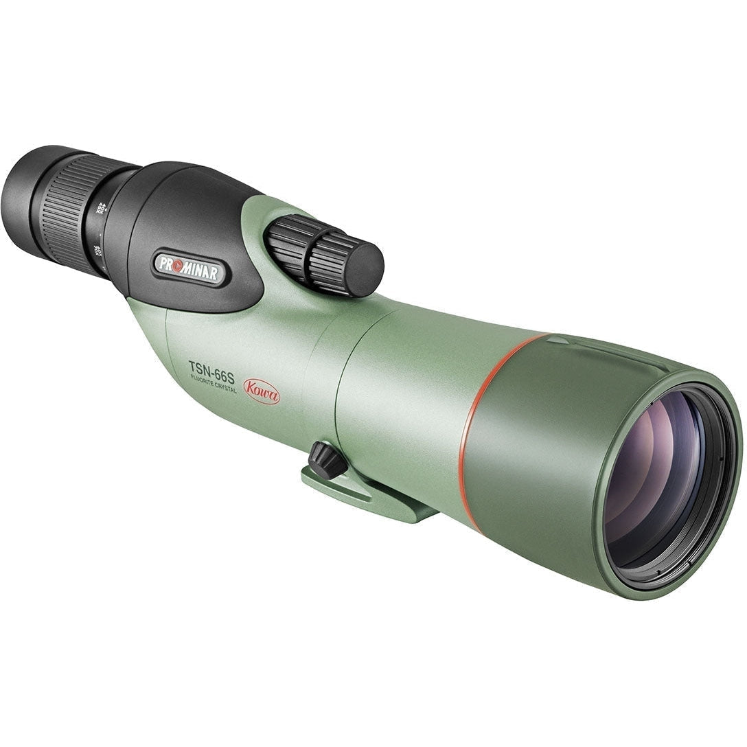 Kowa TSN-66A Prominar 25-60x66 Spotting Scope - Straight or Angled View for Bird Watching, Hunting & Outdoor Observation