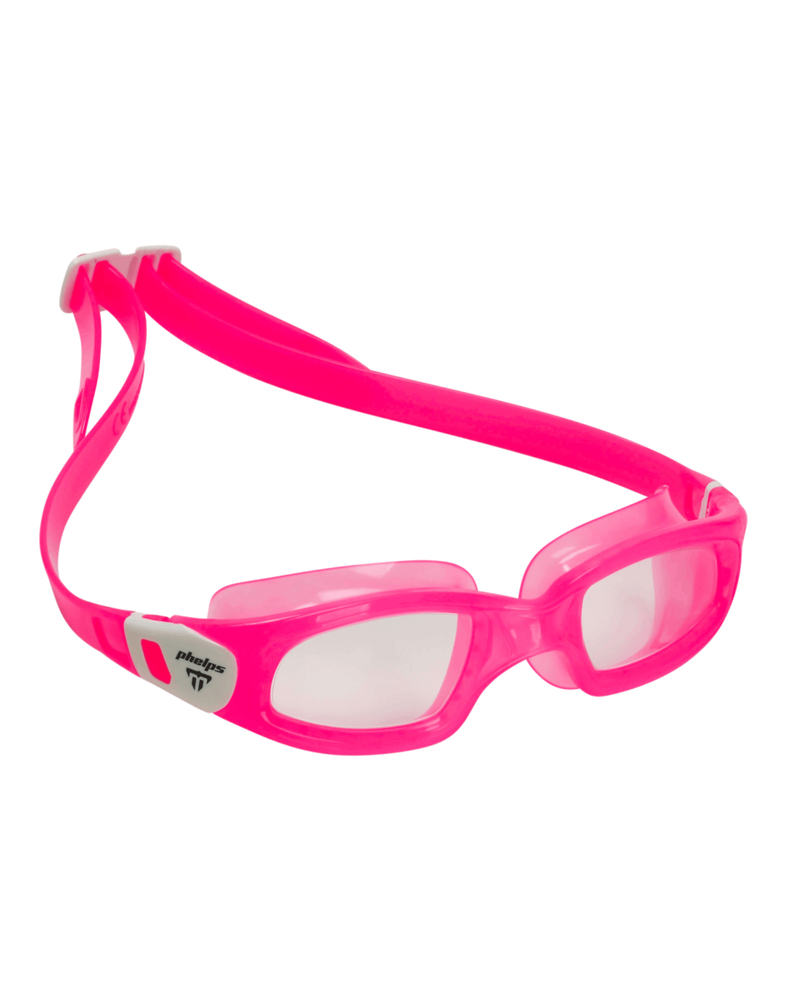 Tiburon Kids Swim Goggles with Clear Lens - Anti-Fog UV Protection Swimming Goggles for Children - Perfect for Pool, Beach & Swimming Lessons
