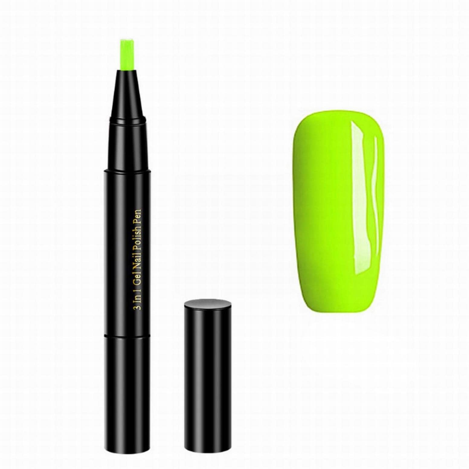 20 Colors 3-in-1 Nail Gel Pen Set for Women - Long Lasting Nail Polish, Gel & Oil (2ml Each) | Perfect for DIY Nail Art, Salon Use & Gift Giving
