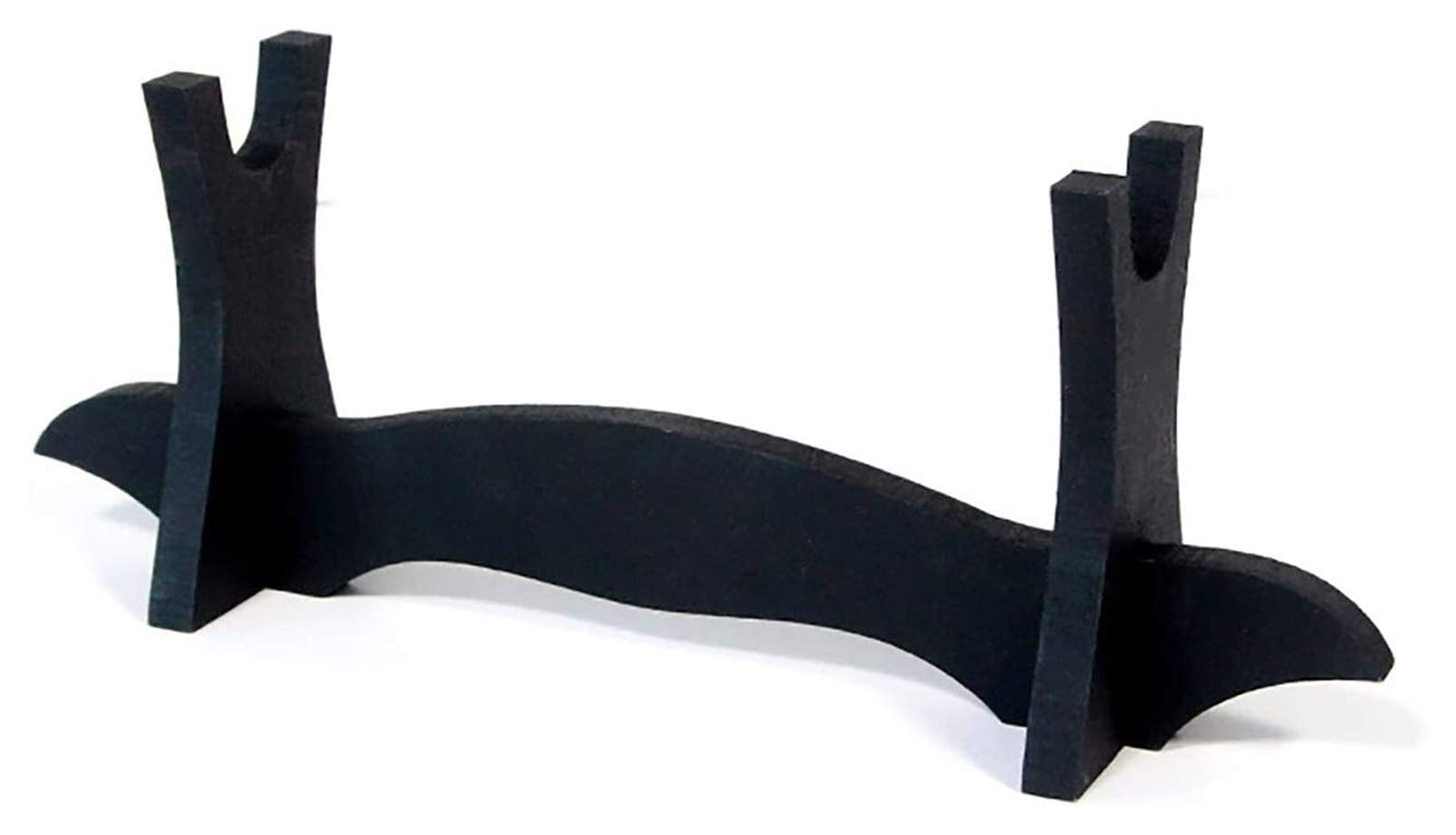 ACCDUER Solid Wood Katana Sword Stand - Horizontal Samurai Sword Rack for Weapon Display - Durable Floor Stand for Katana, Samurai Swords & Collectibles - Perfect for Home Decor, Martial Arts Dojo & Anime Collections