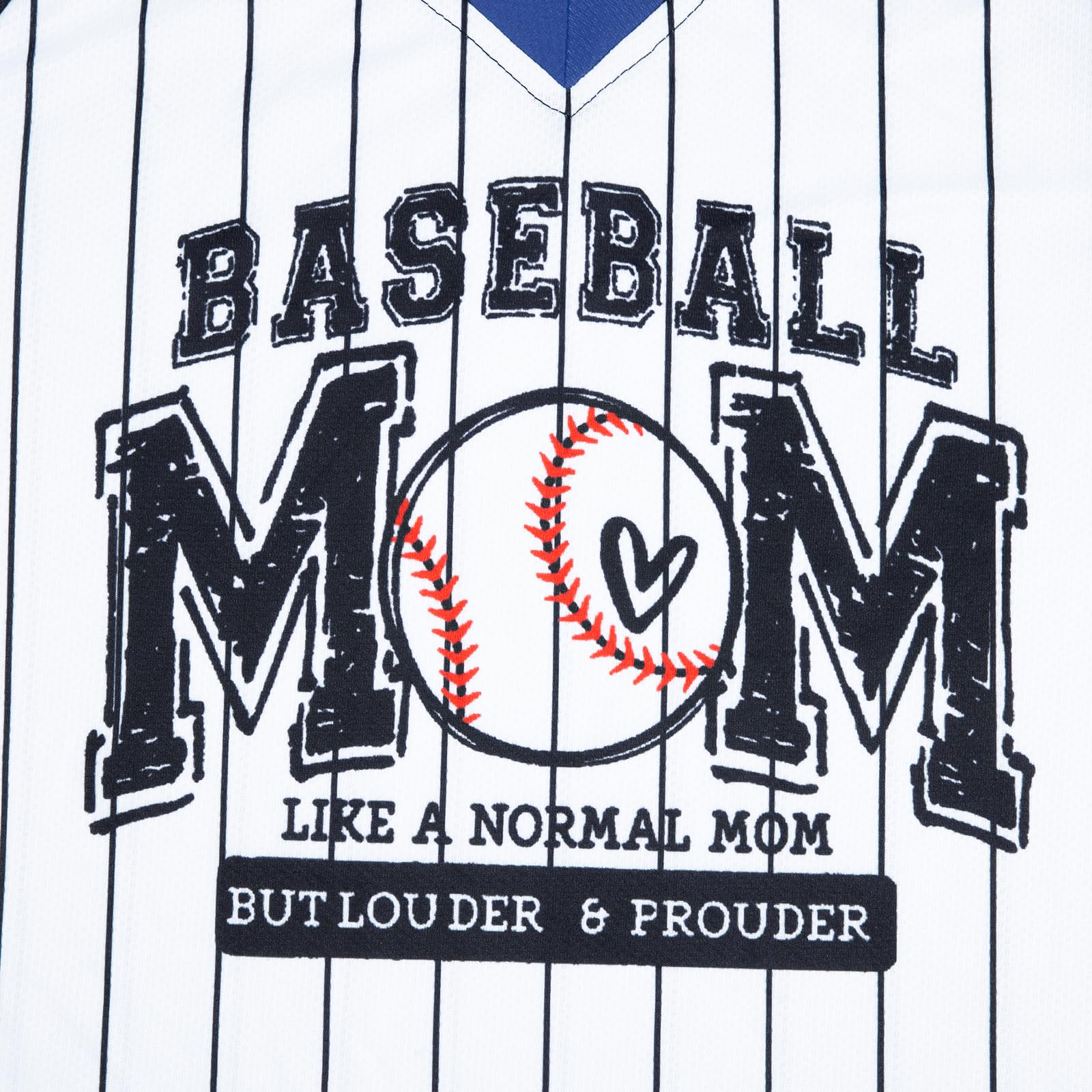 Baseball Mom T-Shirt for Women - Heart Graphic Tee, Game Day Pullover Top, Soft & Comfortable Fan Gift for Baseball Lovers (Perfect for Games, Parties & Casual Wear)