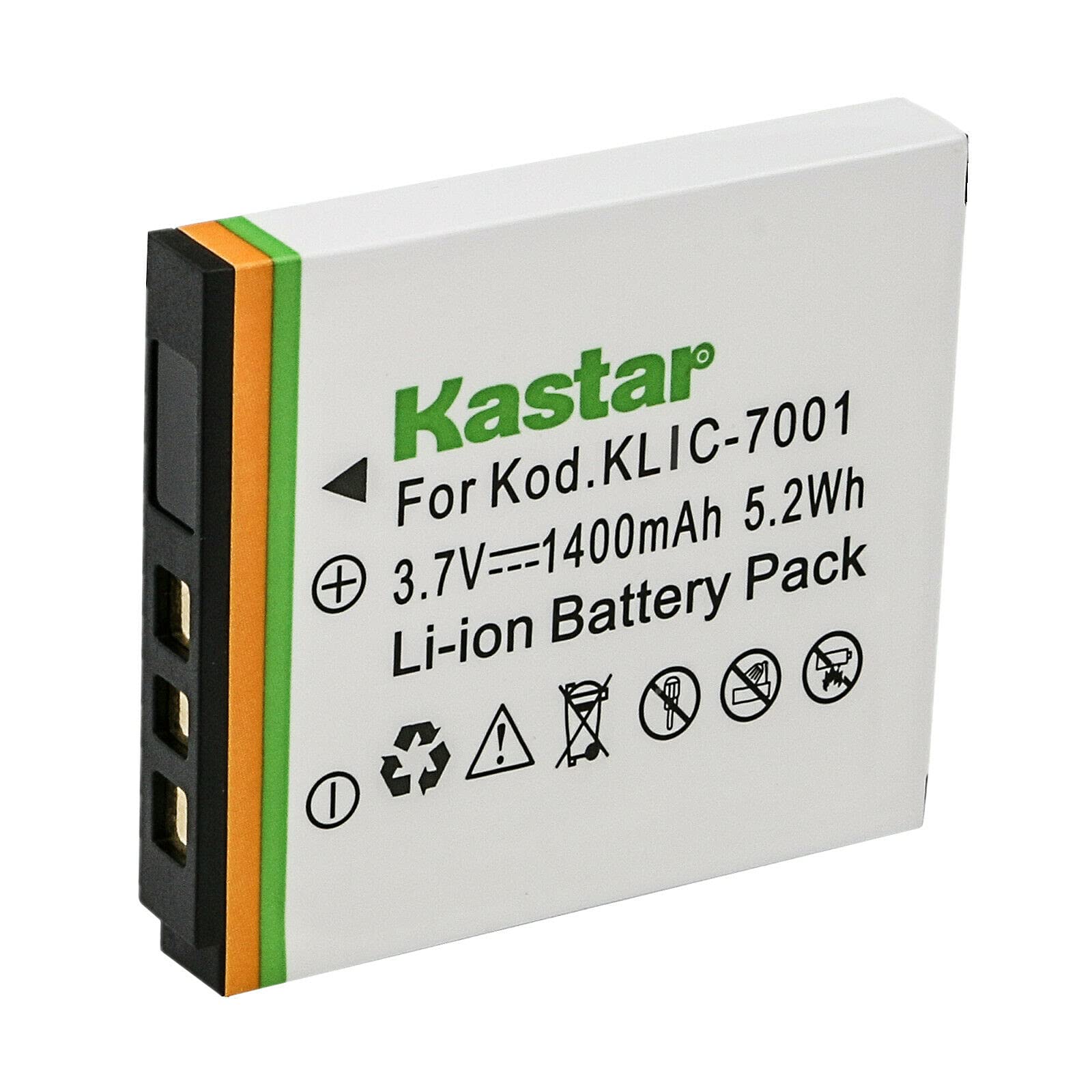 Kastar KLIC-7001 Replacement Battery for Kodak EasyShare MD863 MX1063 V550 V570 V610 V705 Digital Cameras - Perfect for Travel Photography & Everyday Use