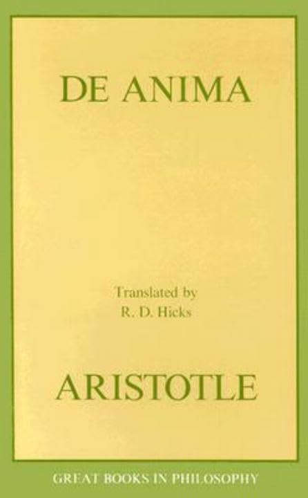 De Anima (Great Books in Philosophy) - Aristotle's Classic Work on the Soul | Perfect for Philosophy Students & Book Collectors | Study, Research & Academic Discussion