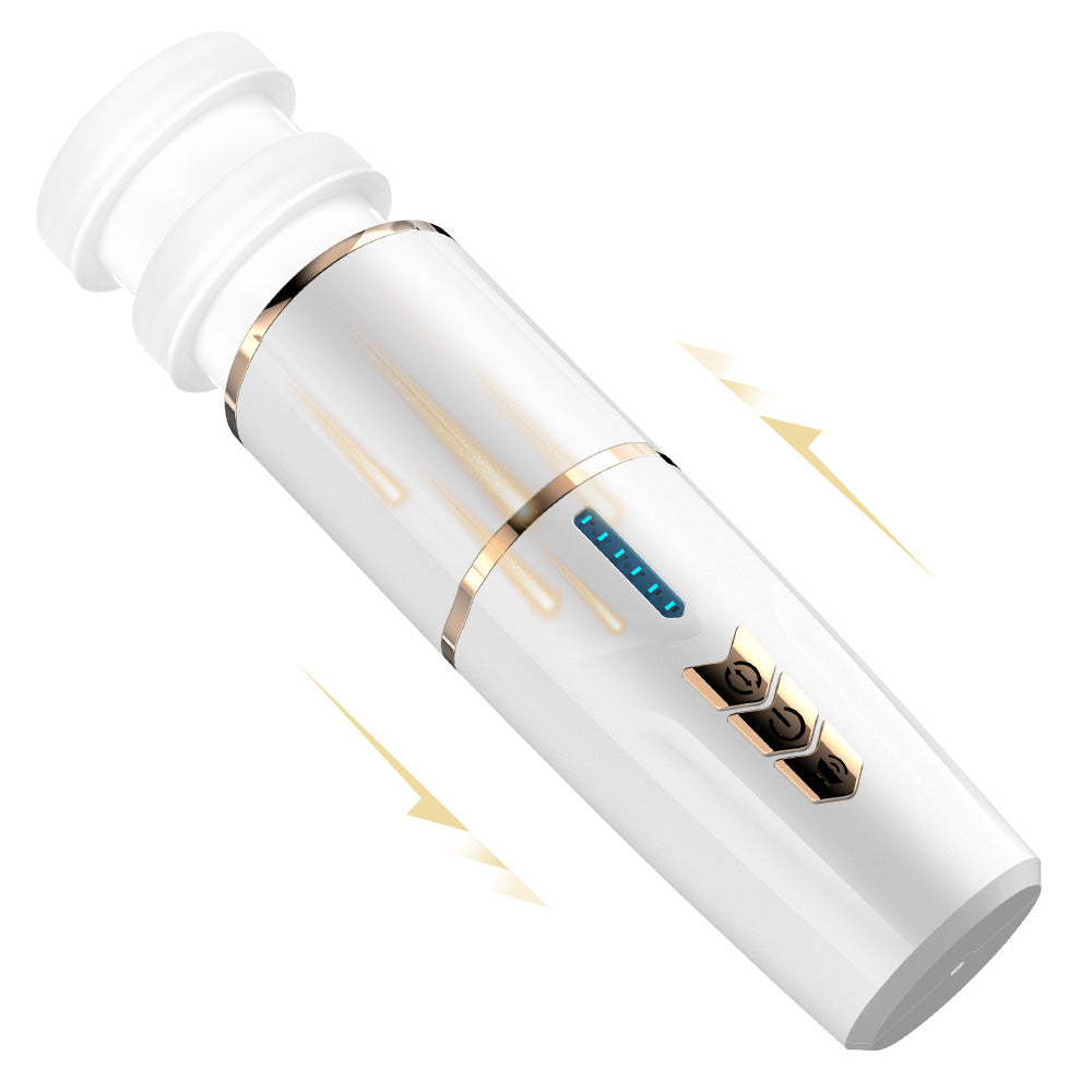 Kimi Cup Thrusting Rotating Moaning Male Masturbator with Strong Suction Mount - Realistic Adult Toy for Solo Pleasure & Couples Play