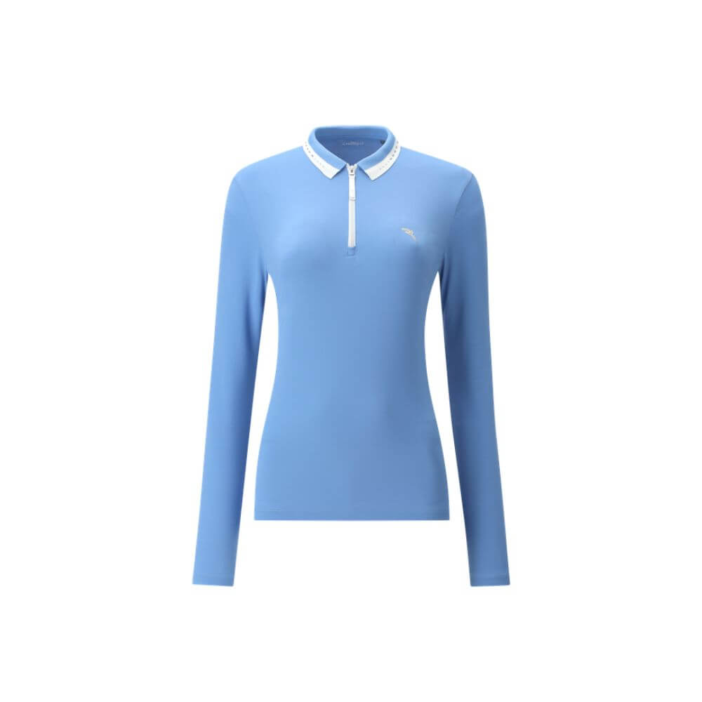 ABUELA Lightweight Sunblock® Long Sleeve Polo Shirt - UPF 50+ UV Protection, Breathable Quick-Dry Fabric for Men & Women - Perfect for Golf, Fishing, Hiking & Outdoor Activities