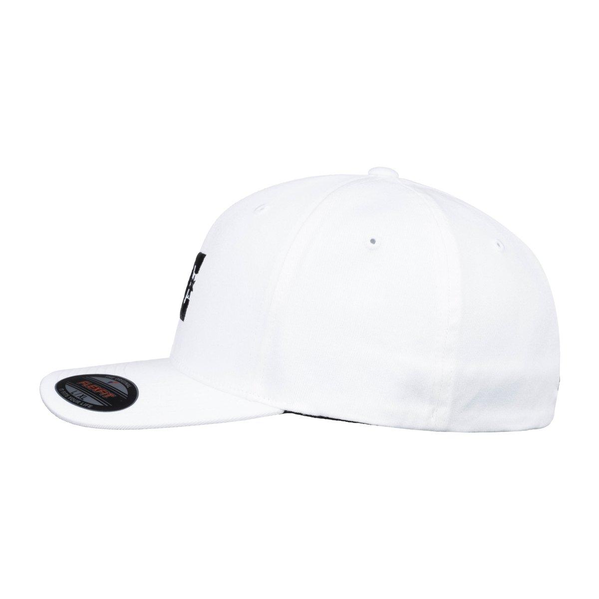 DC Star 2 White Snapback Hat - Adjustable Baseball Cap for Men & Women - Perfect for Streetwear, Sports & Outdoor Activities