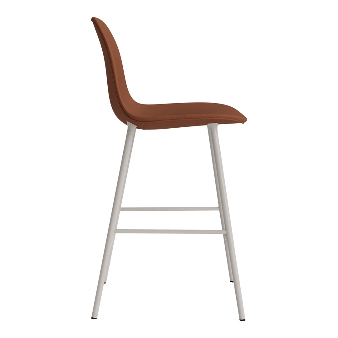 Stylish Fully Upholstered Form Counter Chair - Perfect for Kitchen Islands, Breakfast Bars & Home Dining Areas