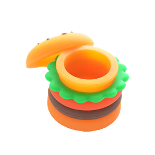 Silicone Dab Containers for Wax & Concentrates - Airtight Storage with Lid, Perfect for On-the-Go Use, Travel & Dispensary Storage