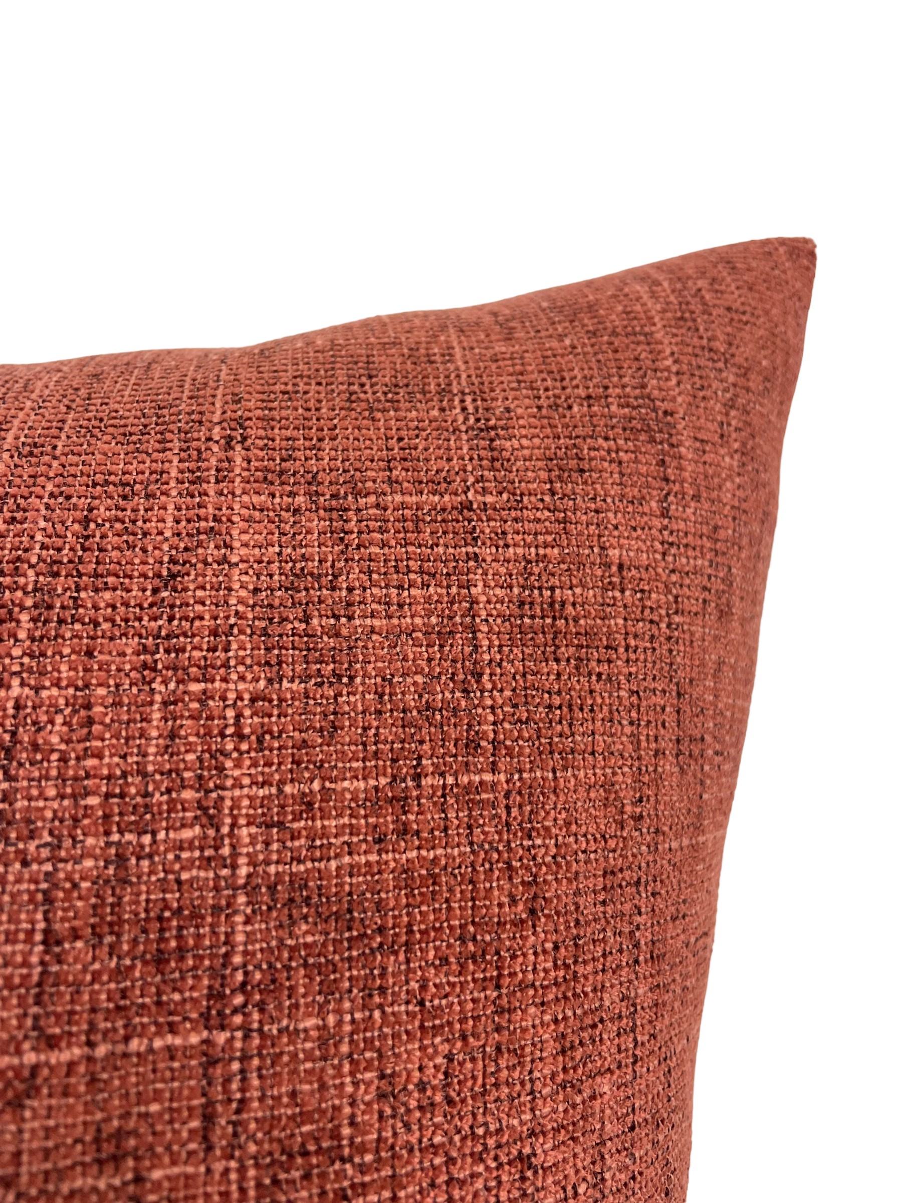Bondi Russet Throw Pillow - Soft Decorative Cushion Cover for Sofa, Bed & Home Decor - Perfect for Living Room, Bedroom & Dorm Comfort