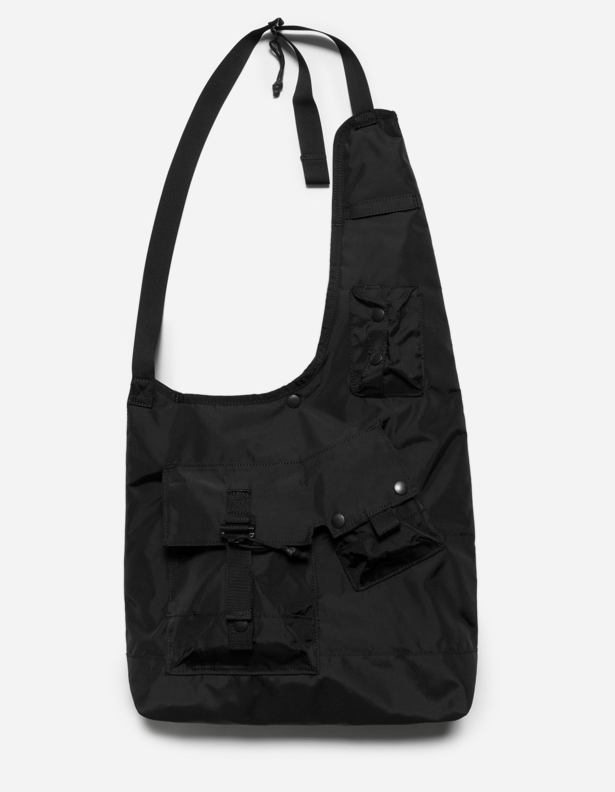 Maha M.A.L.I.C.E. Monk Sling Bag 1113 - Black Crossbody Bag for Men & Women | Durable Nylon Shoulder Bag for Travel, Hiking & Everyday Use
