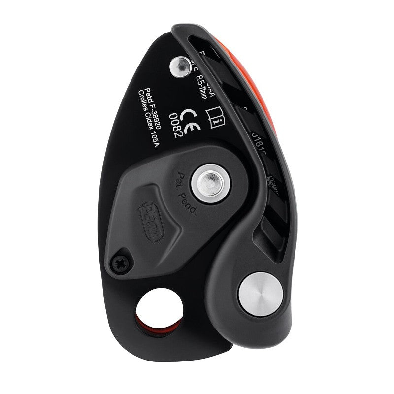 Petzl NEOX Belay Device - Lightweight Rock Climbing Gear for Indoor & Outdoor Use - Perfect for Sport Climbing, Gym Training, and Mountain Adventures