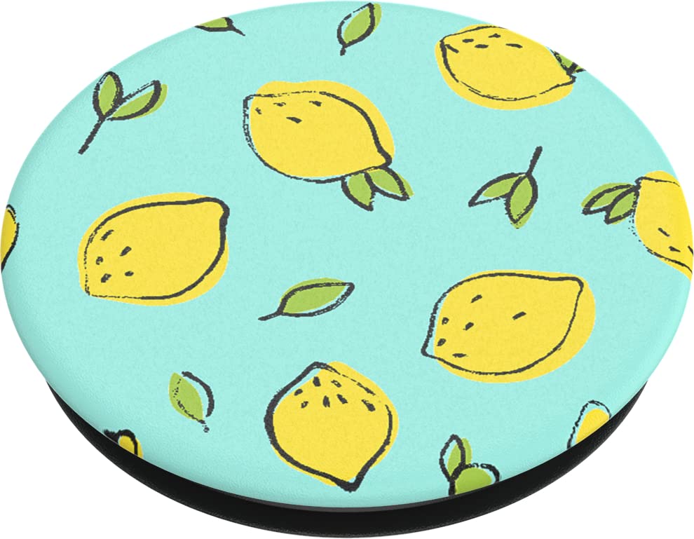 PopSockets Expanding Phone Grip with Kickstand - Citrus Fruit Design | Secure Phone Holder for Selfies, Videos & Hands-Free Viewing
