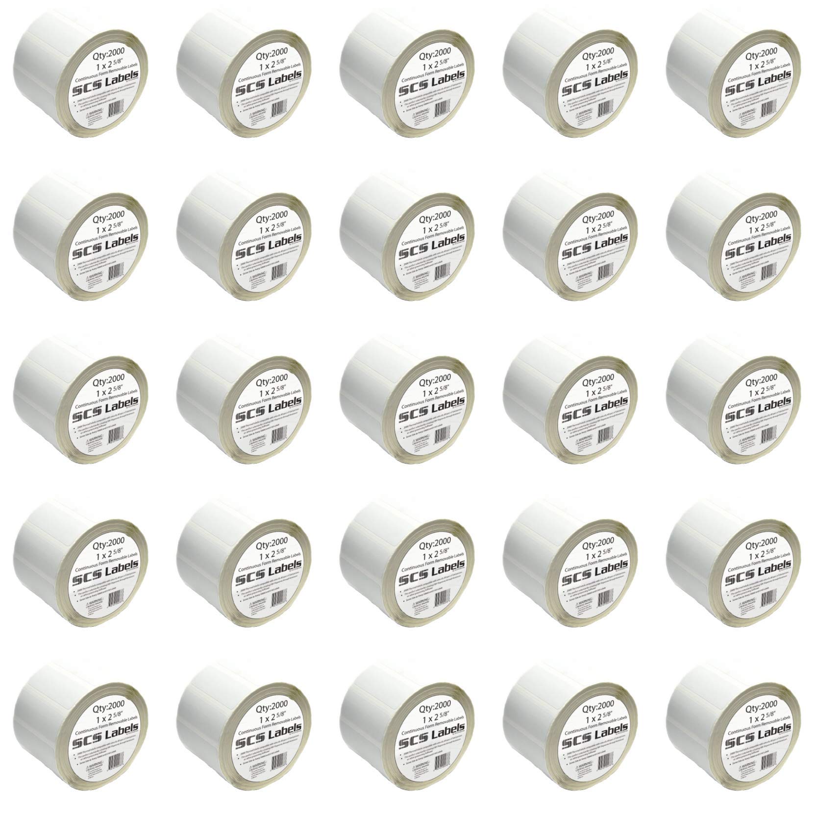 Thermal Label Printer Roll - 50,000 Removable Amazon FBA Labels (1
