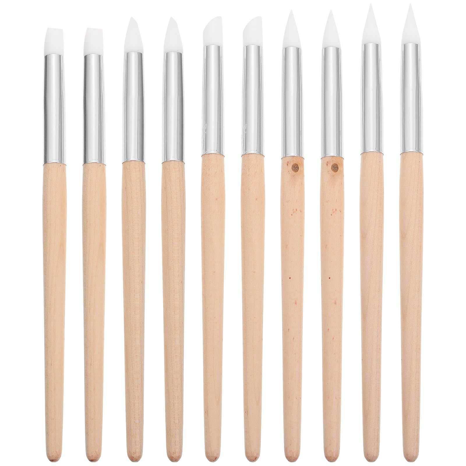 VILLCASE 10PCS Watch Cleaning Kit - Professional Watch Dial Cleaning Pens, Wooden Watch Oil Touch Tools & Movement Cleaners for Watch Repair & Maintenance - Perfect for Watchmakers, Jewelers & Home Use