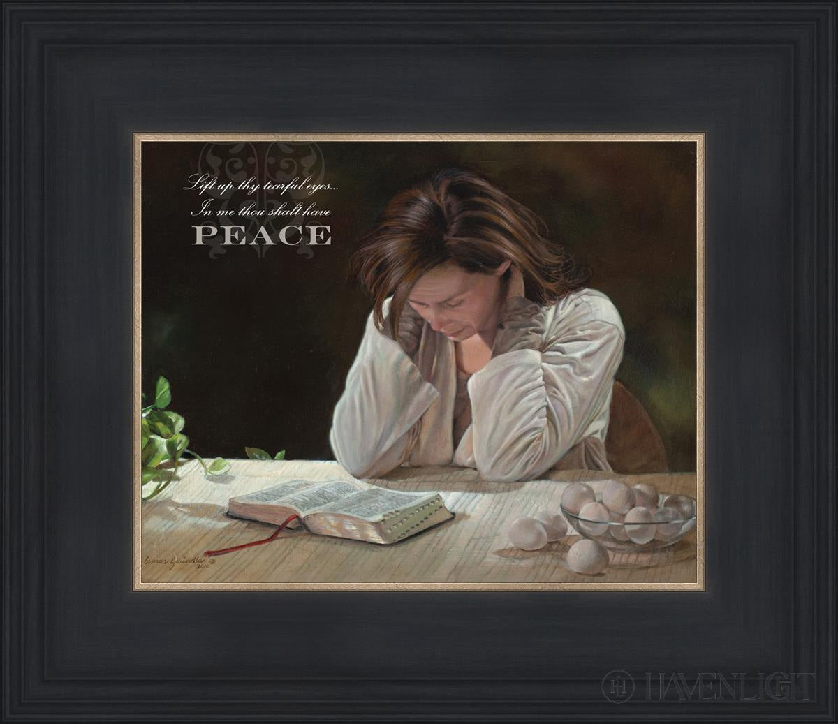 A Mother's Vigil: I Would Gather Thee - Modern Christian Home Decor for Comfort & Inspiration | Perfect for Living Room, Bedroom & Prayer Spaces