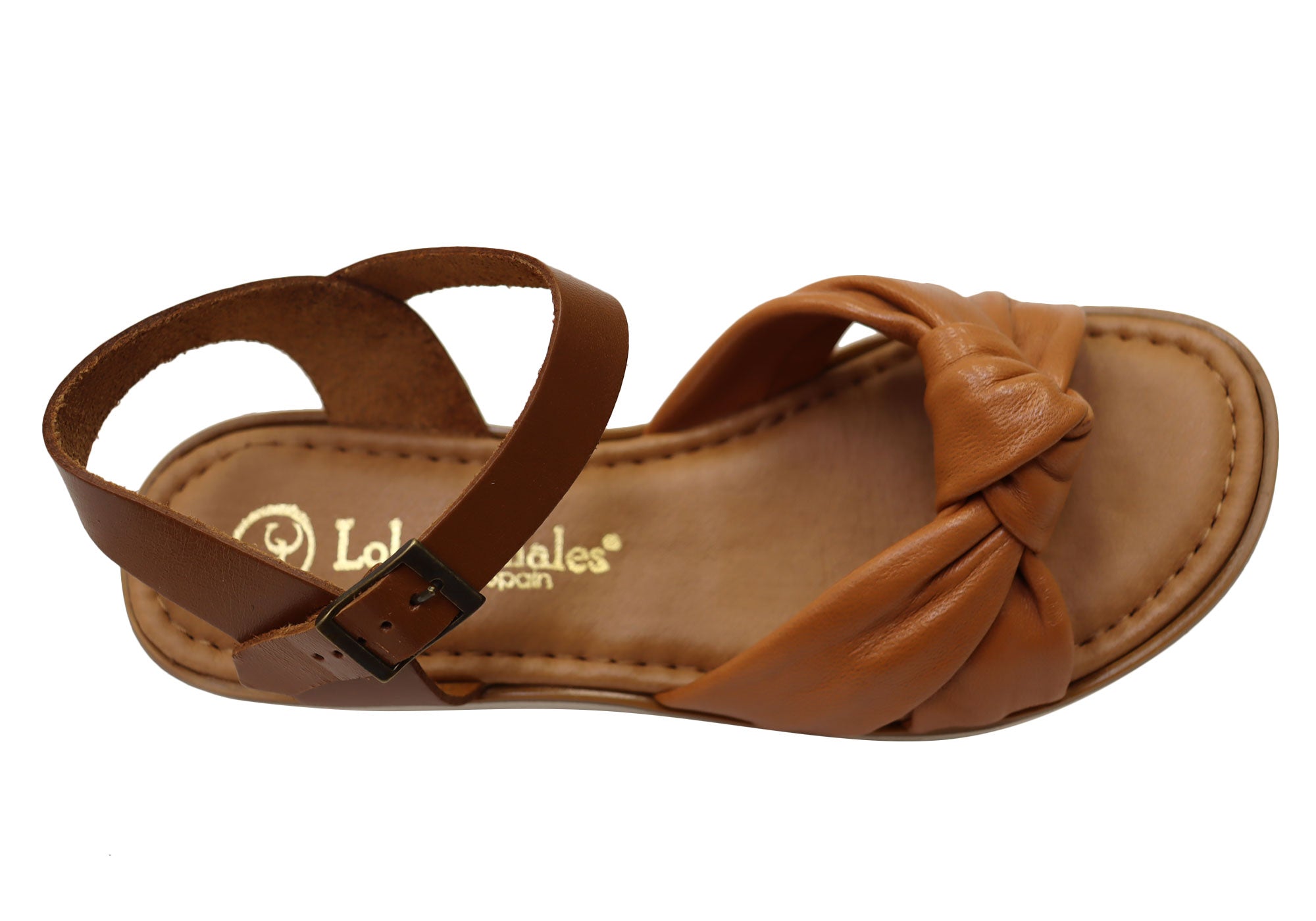 Lola Canales Tina Women's Comfortable Leather Sandals - Handmade in Spain - Perfect for Summer, Beach & Casual Outings