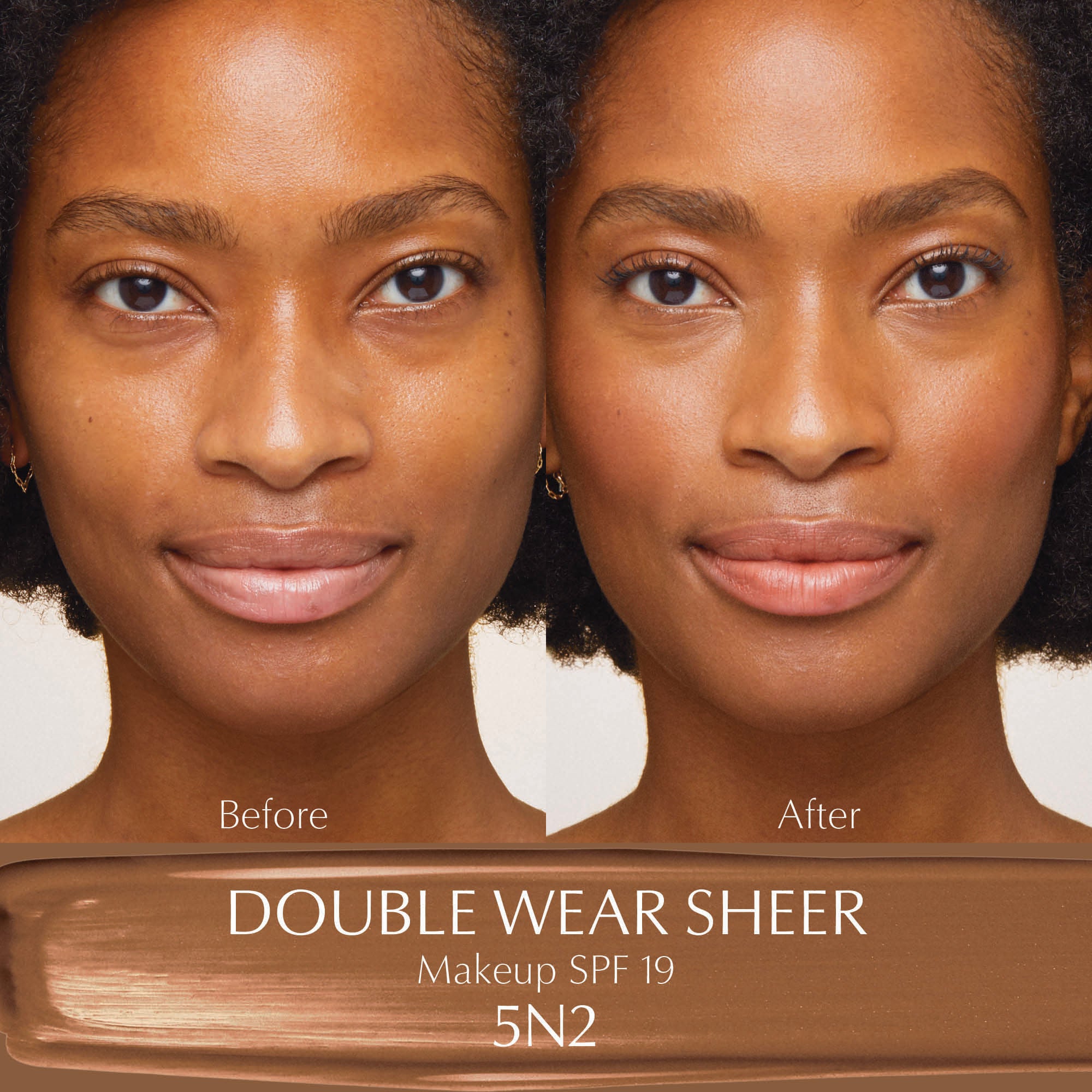 Estee Lauder Double Wear Sheer Long Wear Foundation - Oil-Free, 24-Hour Wear, Natural Matte Finish for Flawless Coverage | Perfect for Everyday Makeup, Special Occasions & Professional Use
