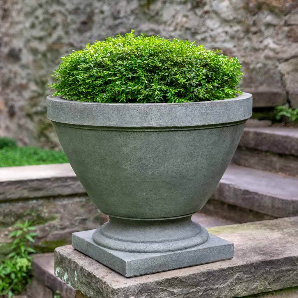 Campania International Park Slope Urn - Elegant Outdoor Garden Urn for Flowers & Plants - Perfect for Patio, Lawn, and Cemetery Decor