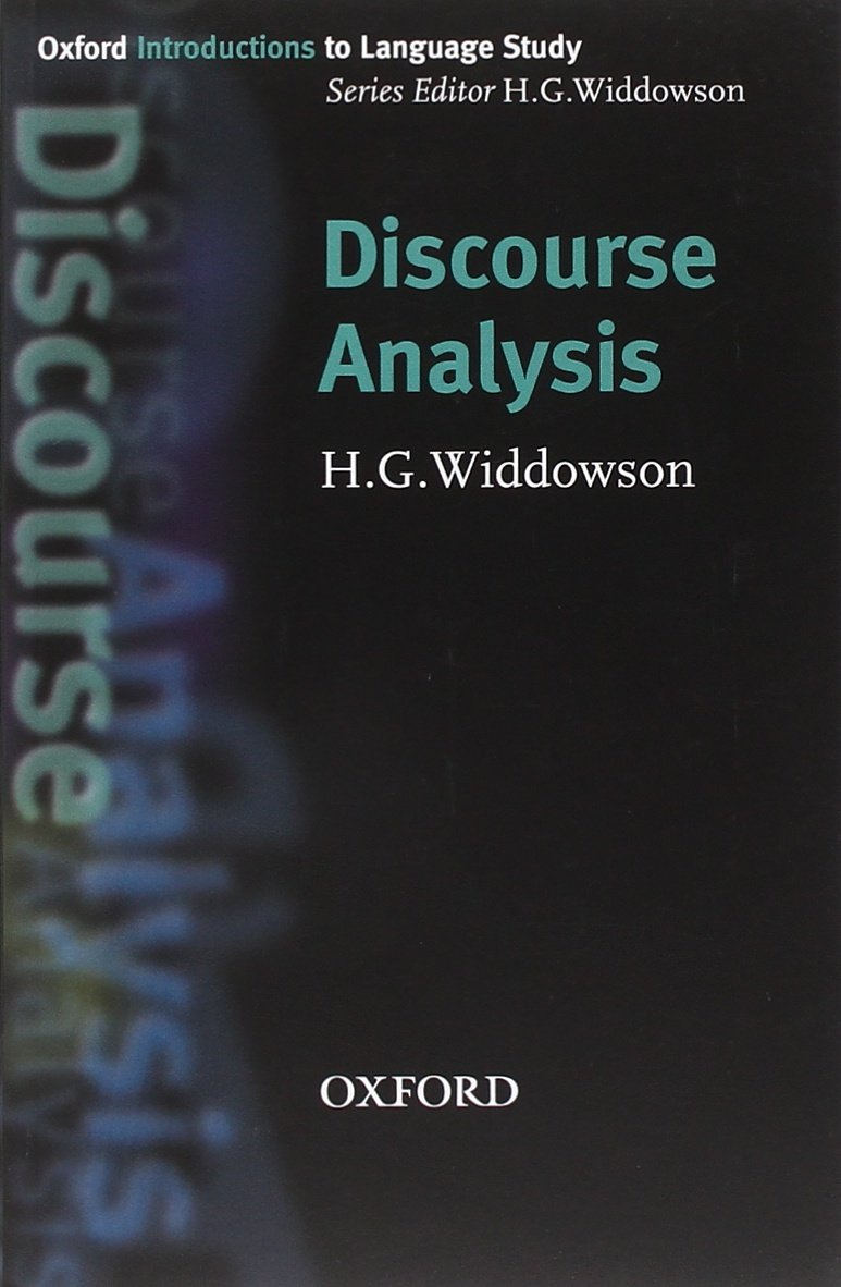 Discourse Analysis Book - Oxford Introduction to Language Study Series | Linguistics Textbook for Students & Researchers | Classroom & Academic Research Use