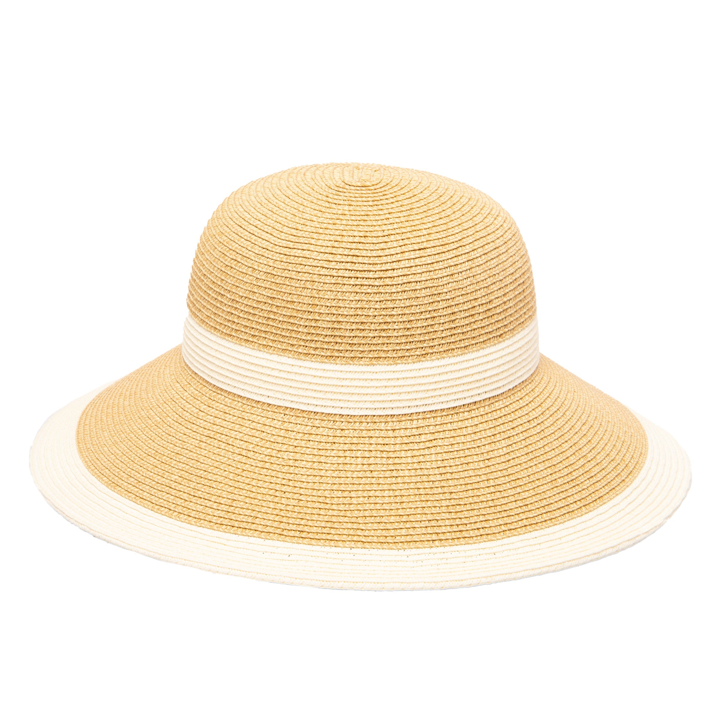 Women's Water Repellent Striped Cloche Hat - Fashionable Winter Beanie for Outdoor Activities & Daily Wear
