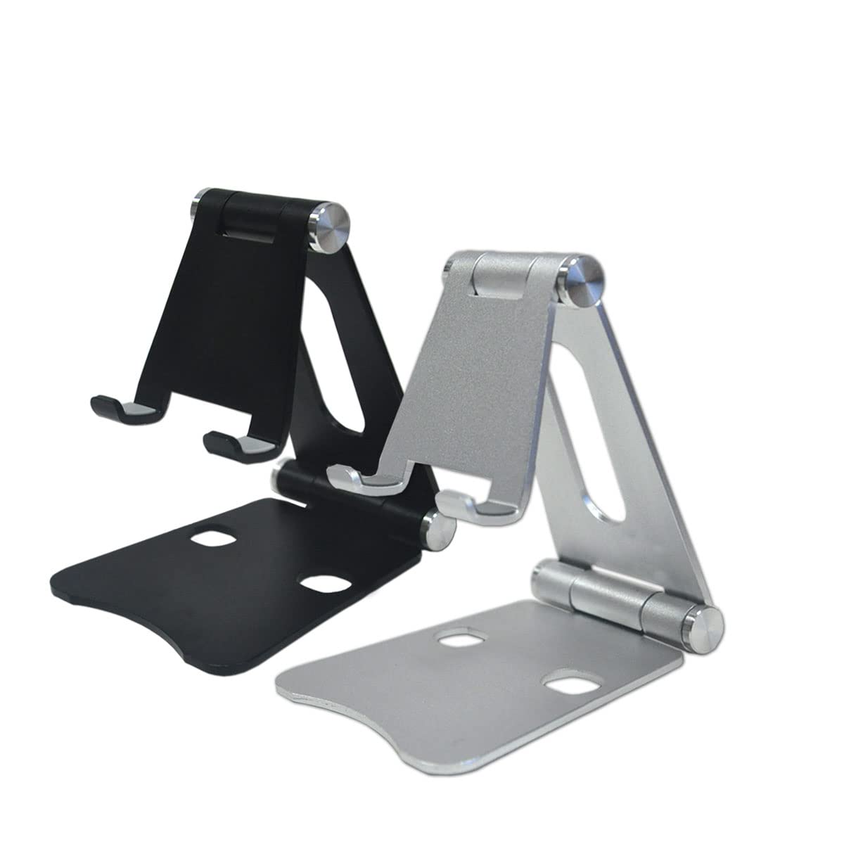 Adjustable Aluminum Alloy Foldable Phone Stand - Universal Holder for Smartphones, Tablets & E-Readers Under 11