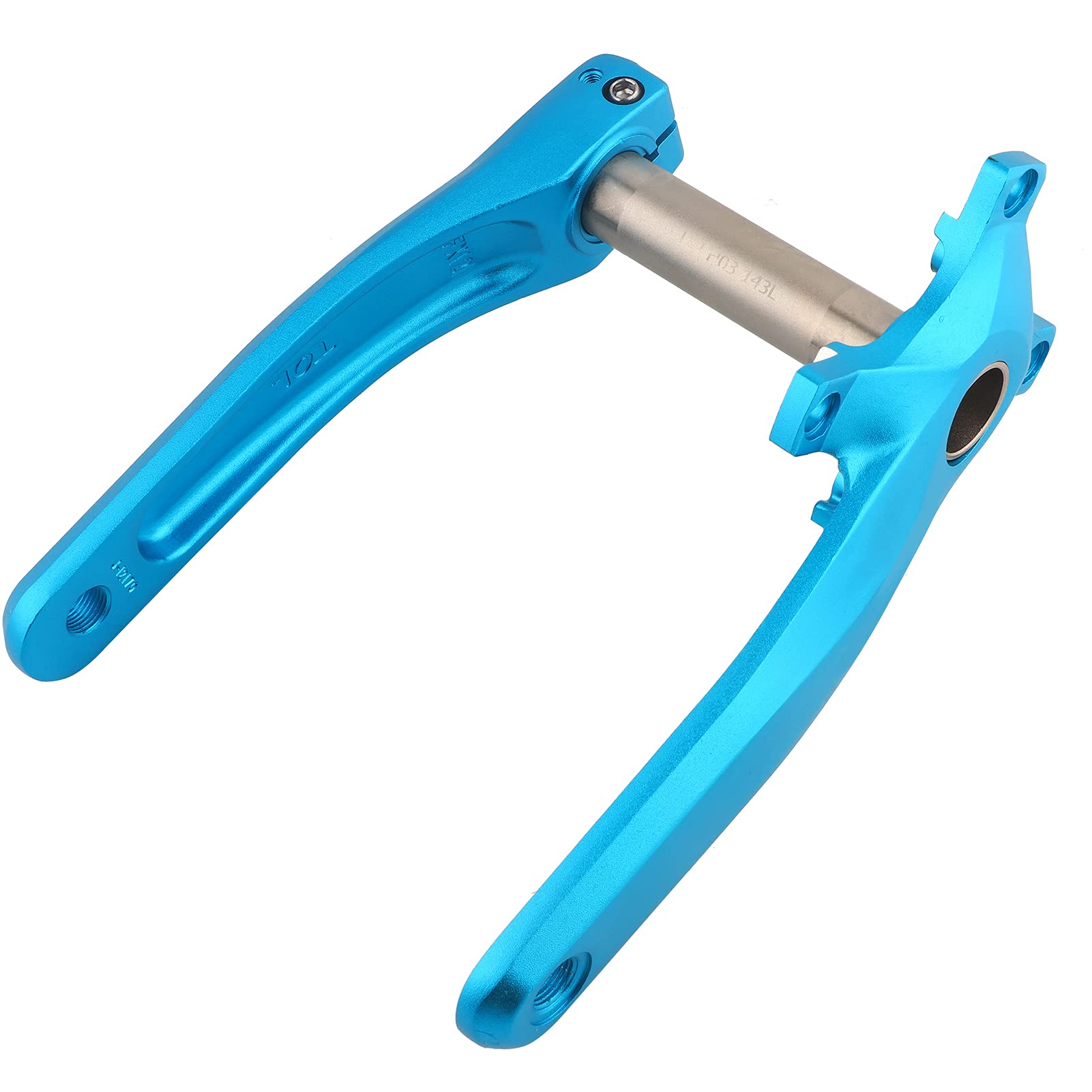 Demeras Bike Chain Arm Set - Standard Machining Bicycle Crank Set with Hollow Design | Durable Replacement for Bike Repair & Maintenance | Perfect for Road Bikes, Mountain Bikes & Cycling Enthusiasts