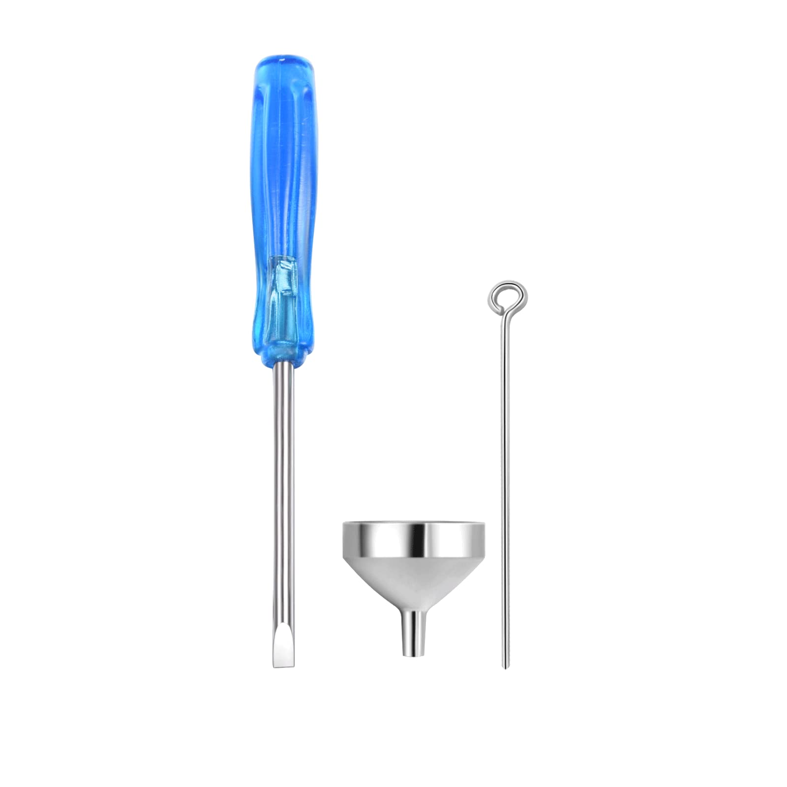 Stainless Steel Mini Funnel Set for Urn Cremation Jewelry - Perfect for Filling Memorial Keepsakes, Ashes Rings & Pendants, Also Works with Perfume Bottles | Funeral Memorial & Home Fragrance Use