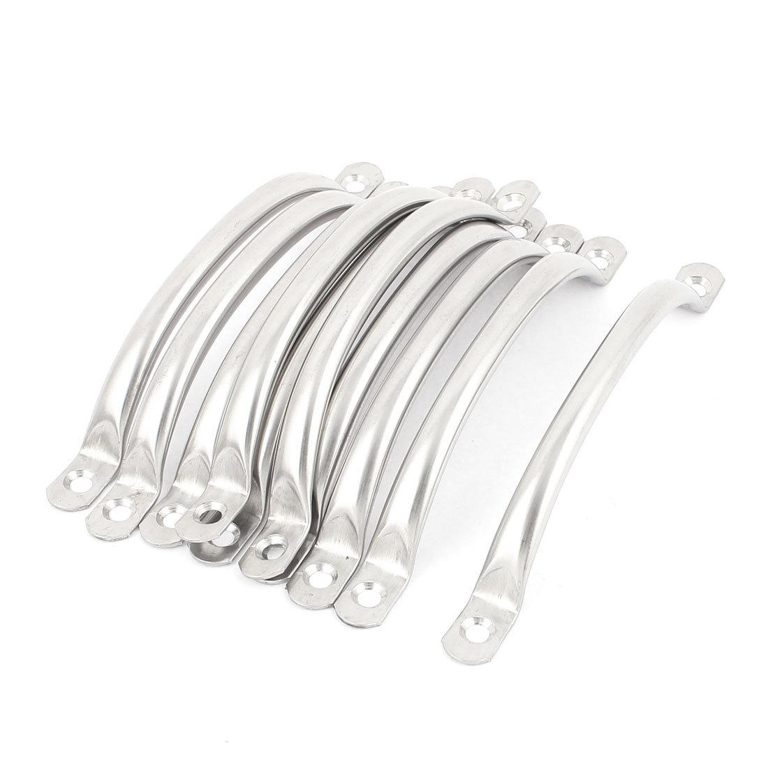 uxcell 148mm Cabinet Drawer Pull Handles - 10 Pack Silver Metal Handles for Kitchen Cabinets, Dressers & Furniture Drawers