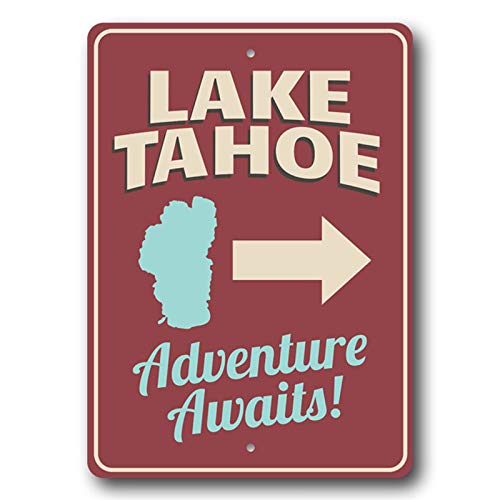 Lake Tahoe Arrow Sign - 12