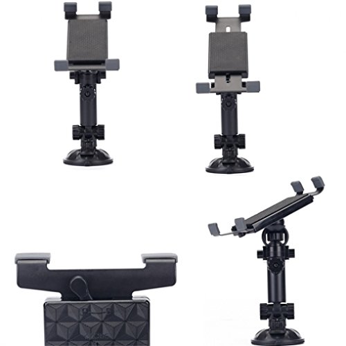 Premium Heavy Duty Car Mount Dash & Windshield Tablet Holder - Compatible with AT&T Samsung Galaxy Tab S 10.5/8.4/7 SGH-I987 - Secure Hands-Free Viewing for GPS Navigation & Entertainment