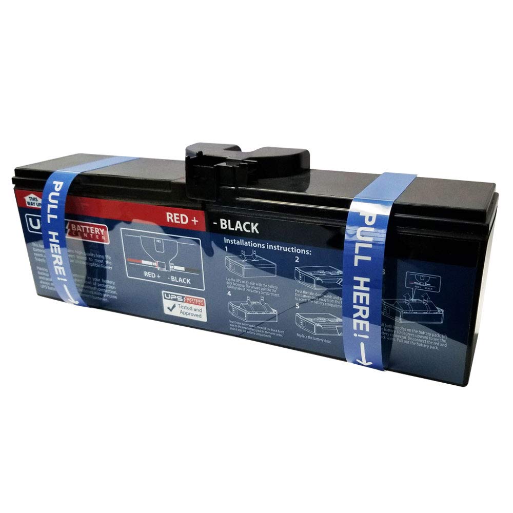 APC Back-UPS Pro BR1350MS-TW 1350VA Replacement Battery Pack - Compatible UPS Battery for Home & Office Backup Power - UPSBatteryCenter® - Perfect for Power Outages, Surge Protection & Uninterrupted Power Supply
