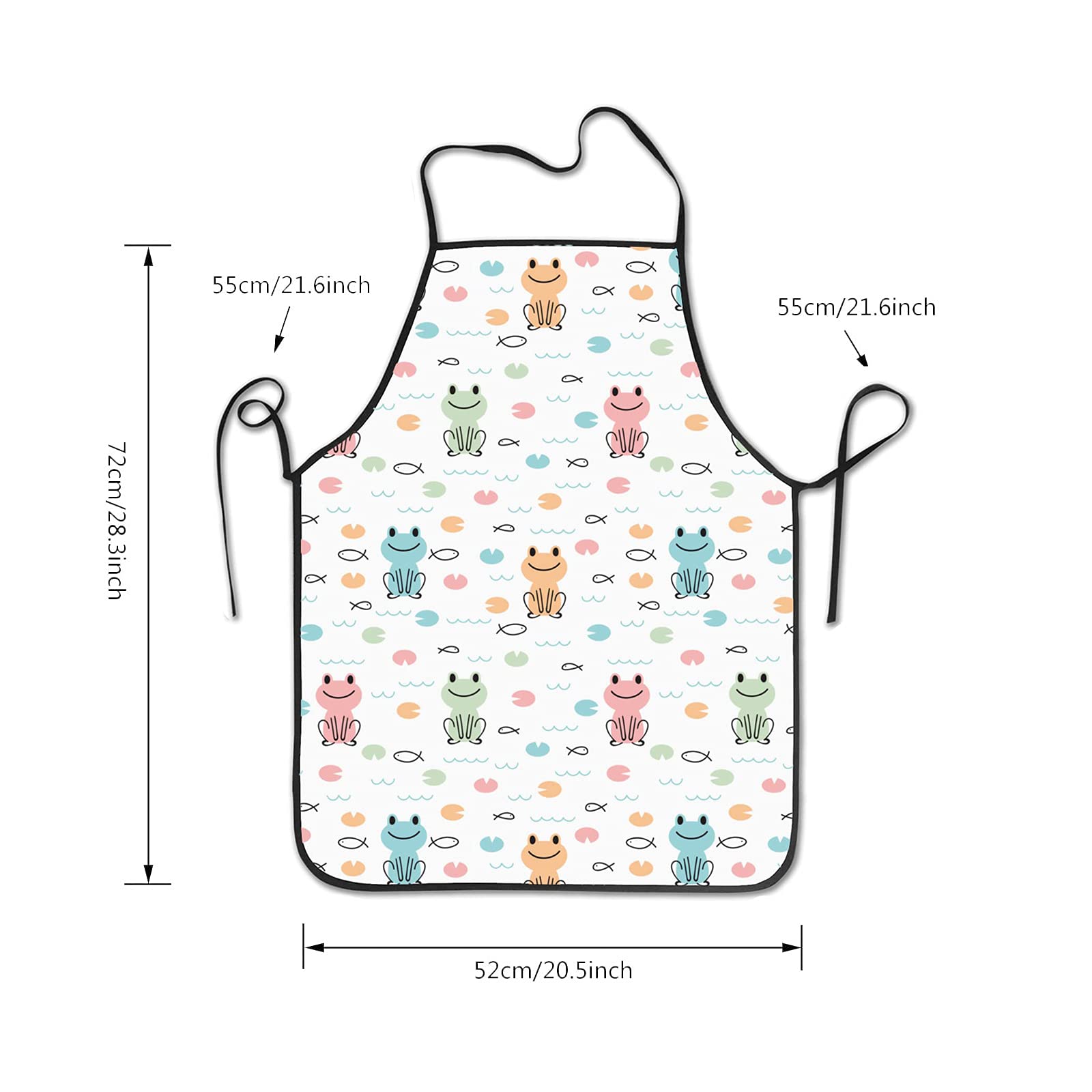 Stylish Watercolor Cats & Butterflies Apron - Cute Kitchen Cooking, Baking, BBQ & Gardening Apron for Women - Perfect for Home Chefs, Bakers & Outdoor Grilling